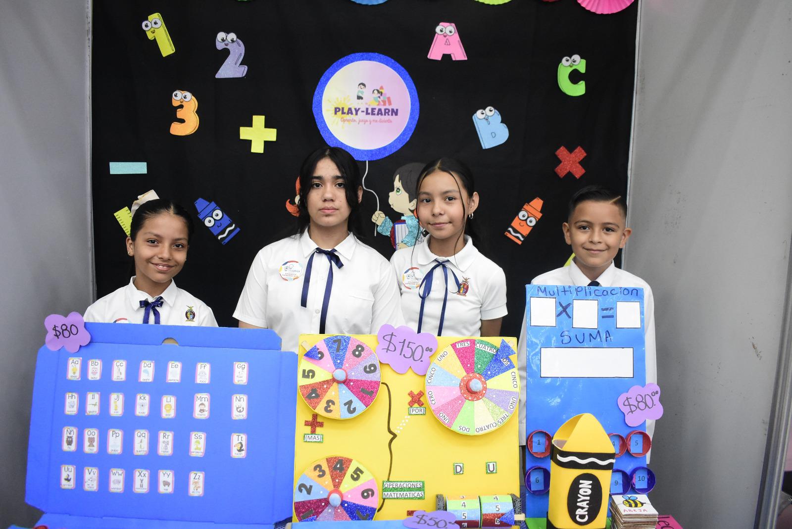 $!Estudiantes de primaria en Culiacán se visten de emprendedores