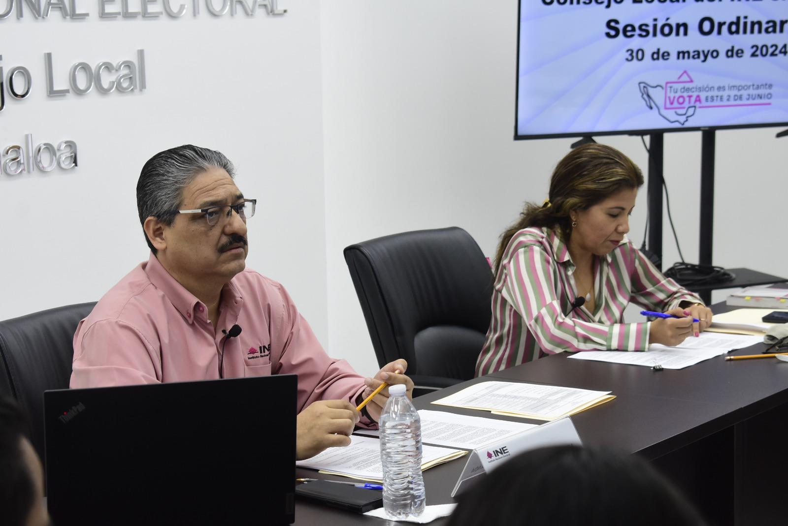 $!En Sinaloa, sustituye INE al 40% de funcionarios de casilla