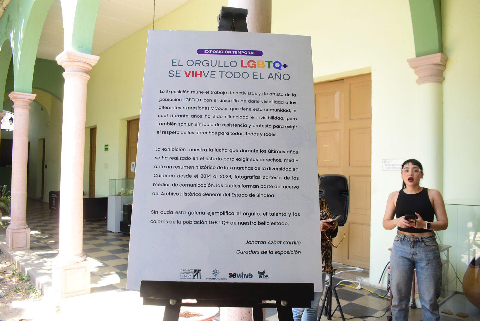 $!Visibilizan arte de la diversidad en ‘El Orgullo LGBTQ+, se VIHve todo año’