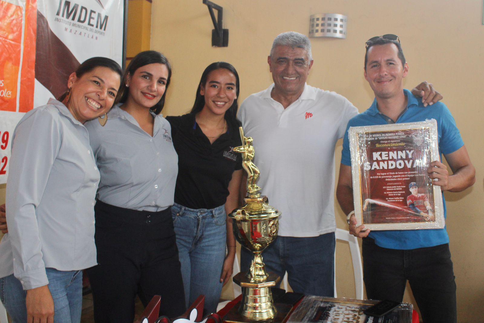 $!Premian a lo mejor de la Liga de Beisbol Primera Fuerza