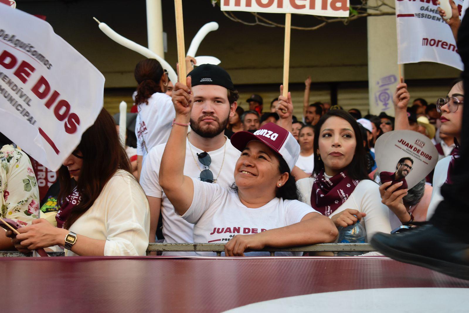 $!Cierra Gámez Mendívil campaña por la alcaldía de Culiacán arropado por Morena