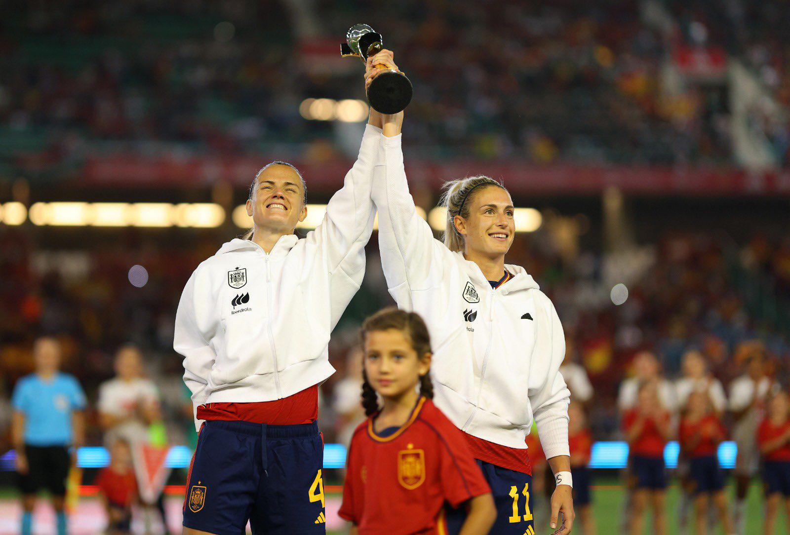 $!España femenil logra contundente triunfo sobre Suiza