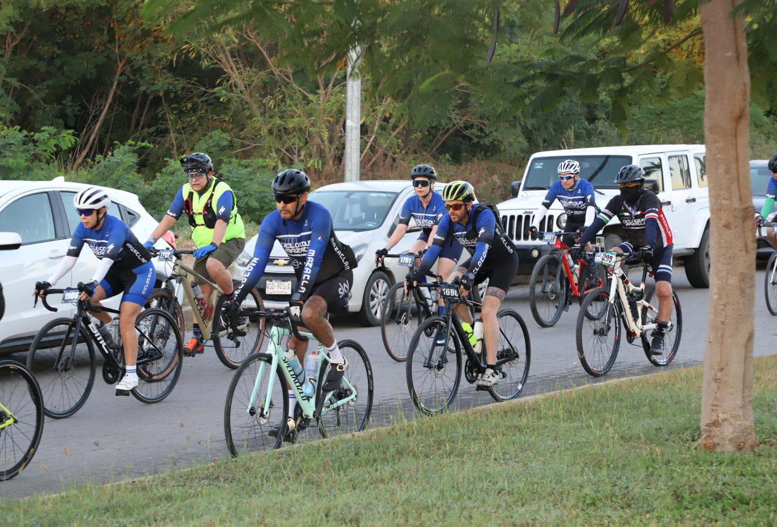 $!Mazatlán se inunda de bicicletas con el Ciclotour 2023