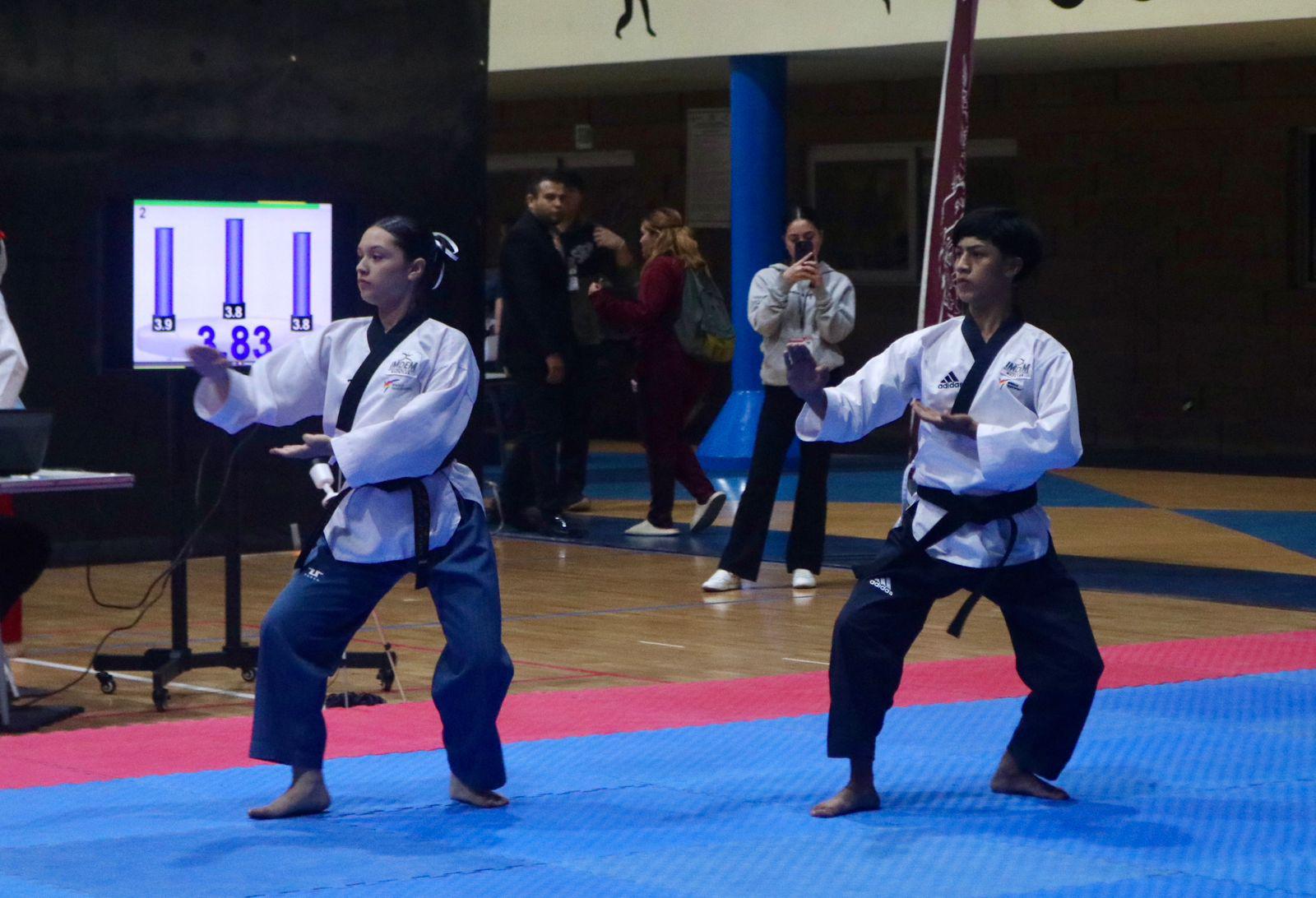 $!Adelanta con cinco oros y una plata la representación de Mazatlán en el poomsae