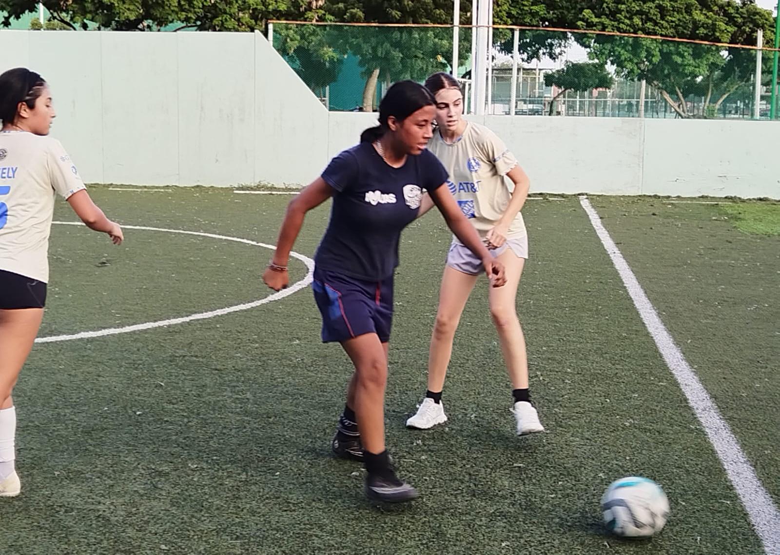 $!Vasconcelos Vespertina da la campanada en Liga Estudiantil de Futbol Rápido