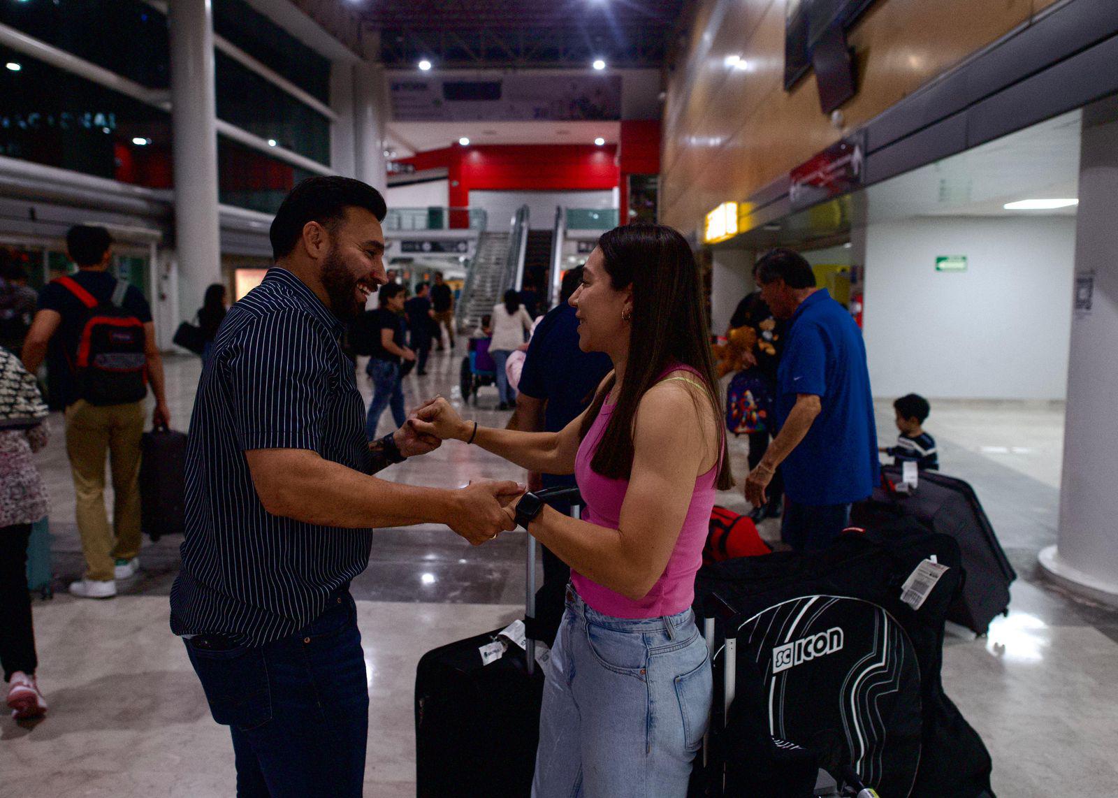 $!Luz Daniela Gaxiola llega a Culiacán después de su buena actuación en París 2024