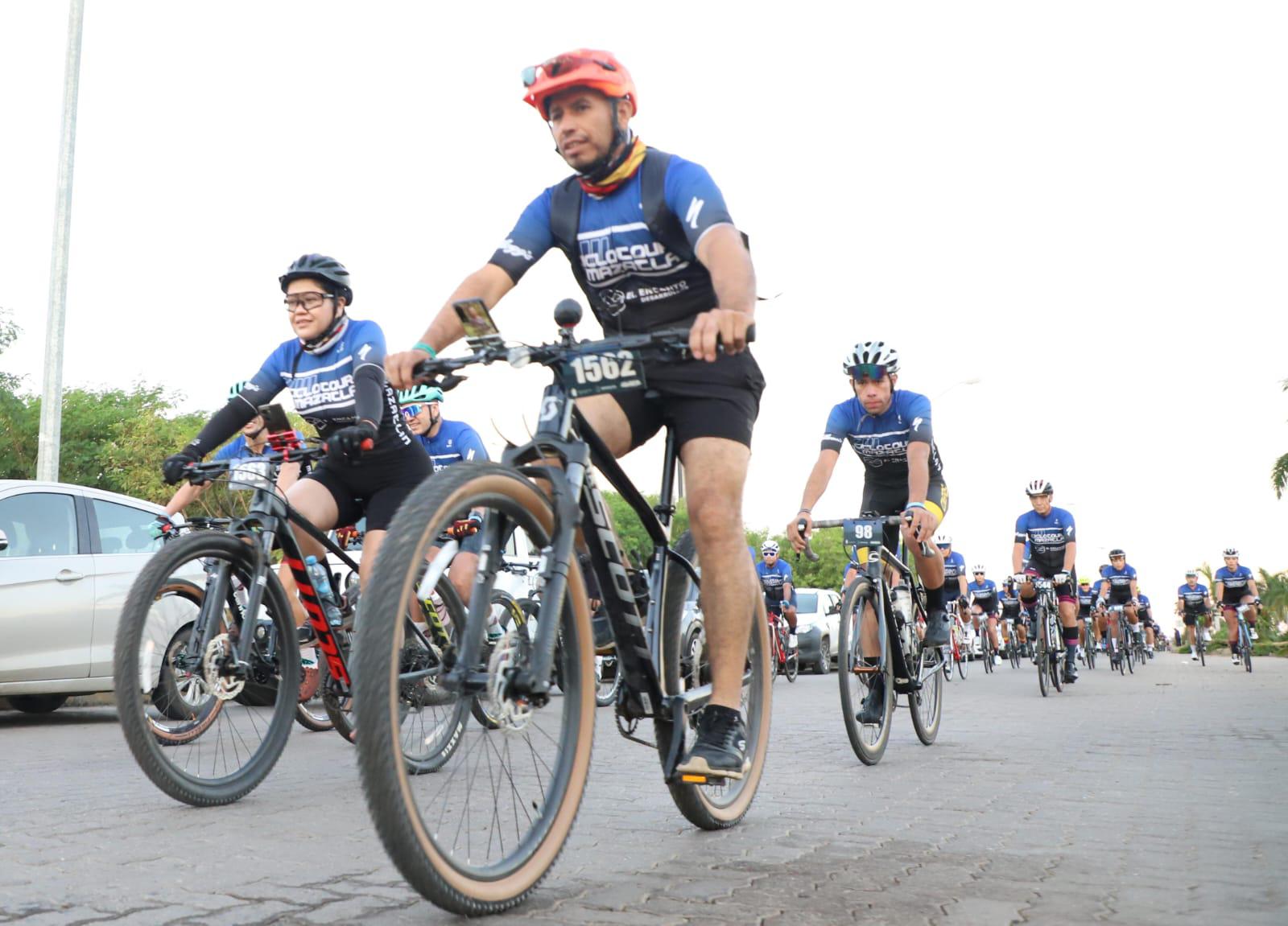 $!Mazatlán se inunda de bicicletas con el Ciclotour 2023