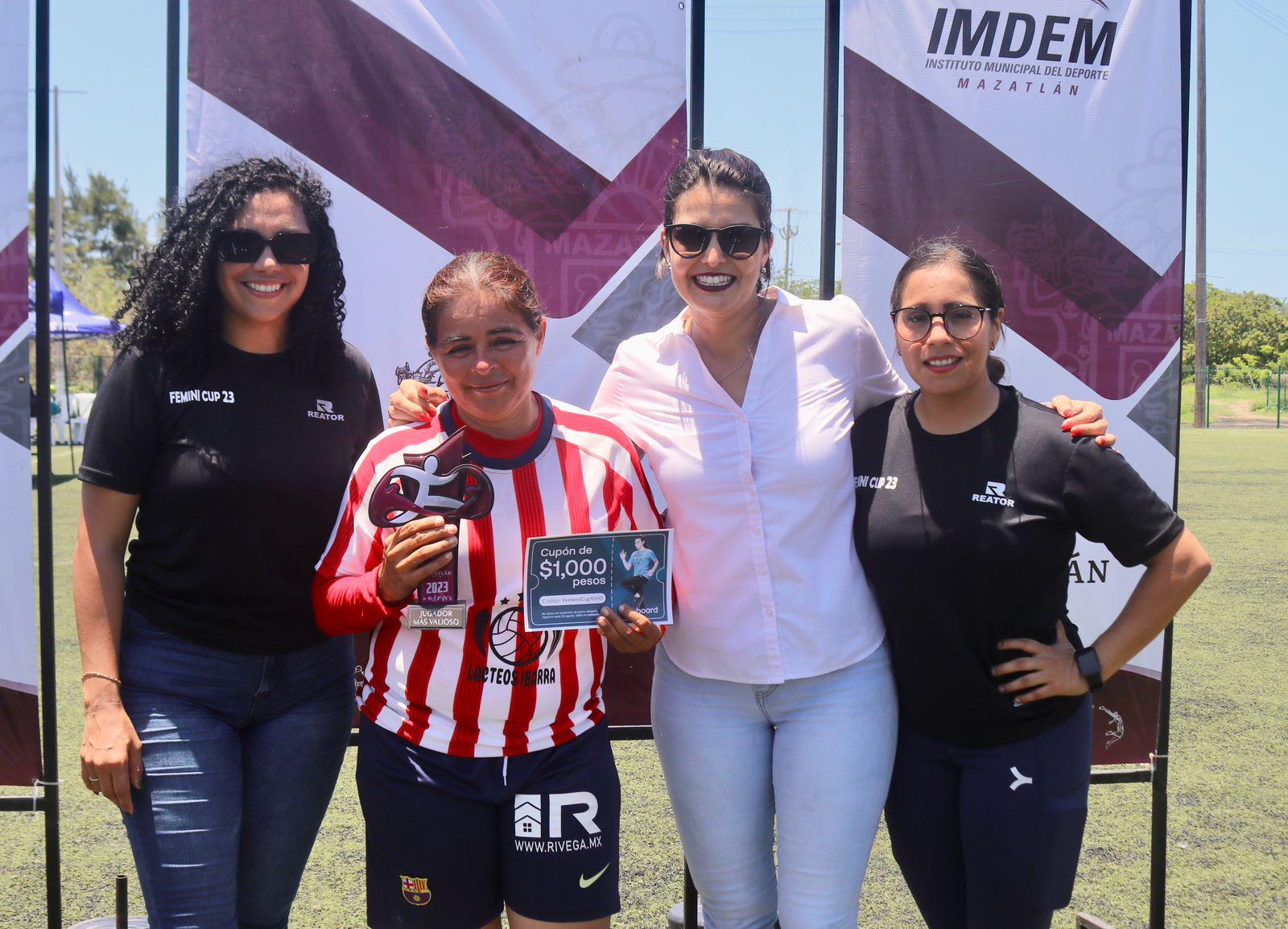 $!Lácteos Ibarra, primer monarca del Nacional de Futbol 7 Femini Cup
