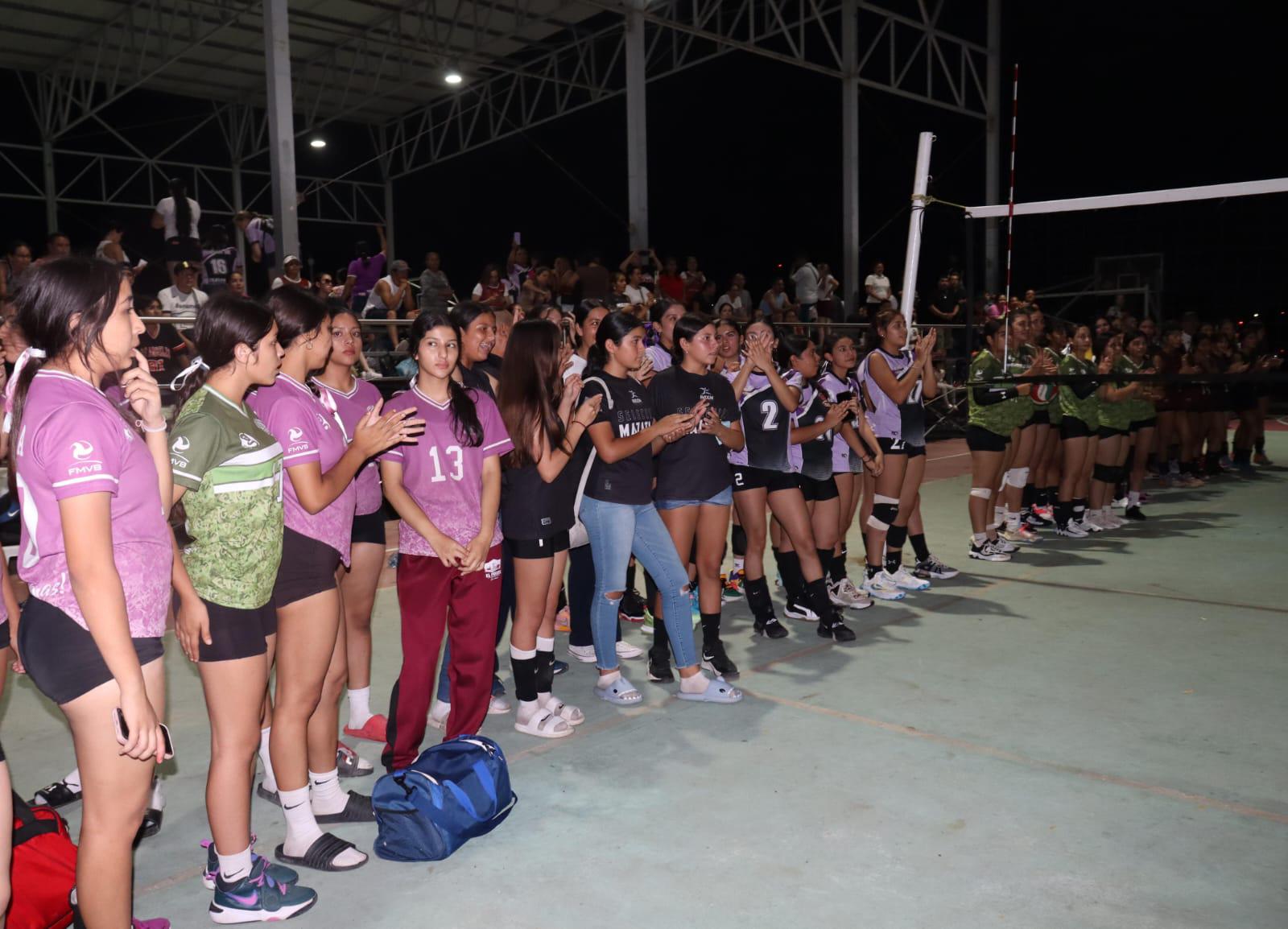 $!Prende a Mazatlán el Circuito Sinaloense de Voleibol