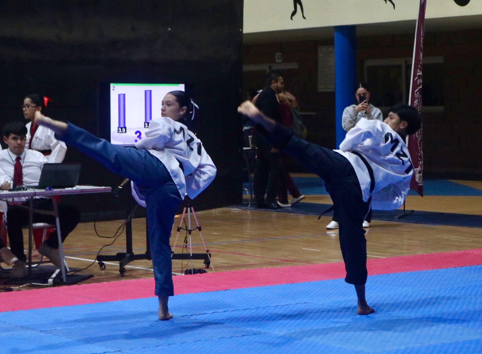 $!Adelanta con cinco oros y una plata la representación de Mazatlán en el poomsae