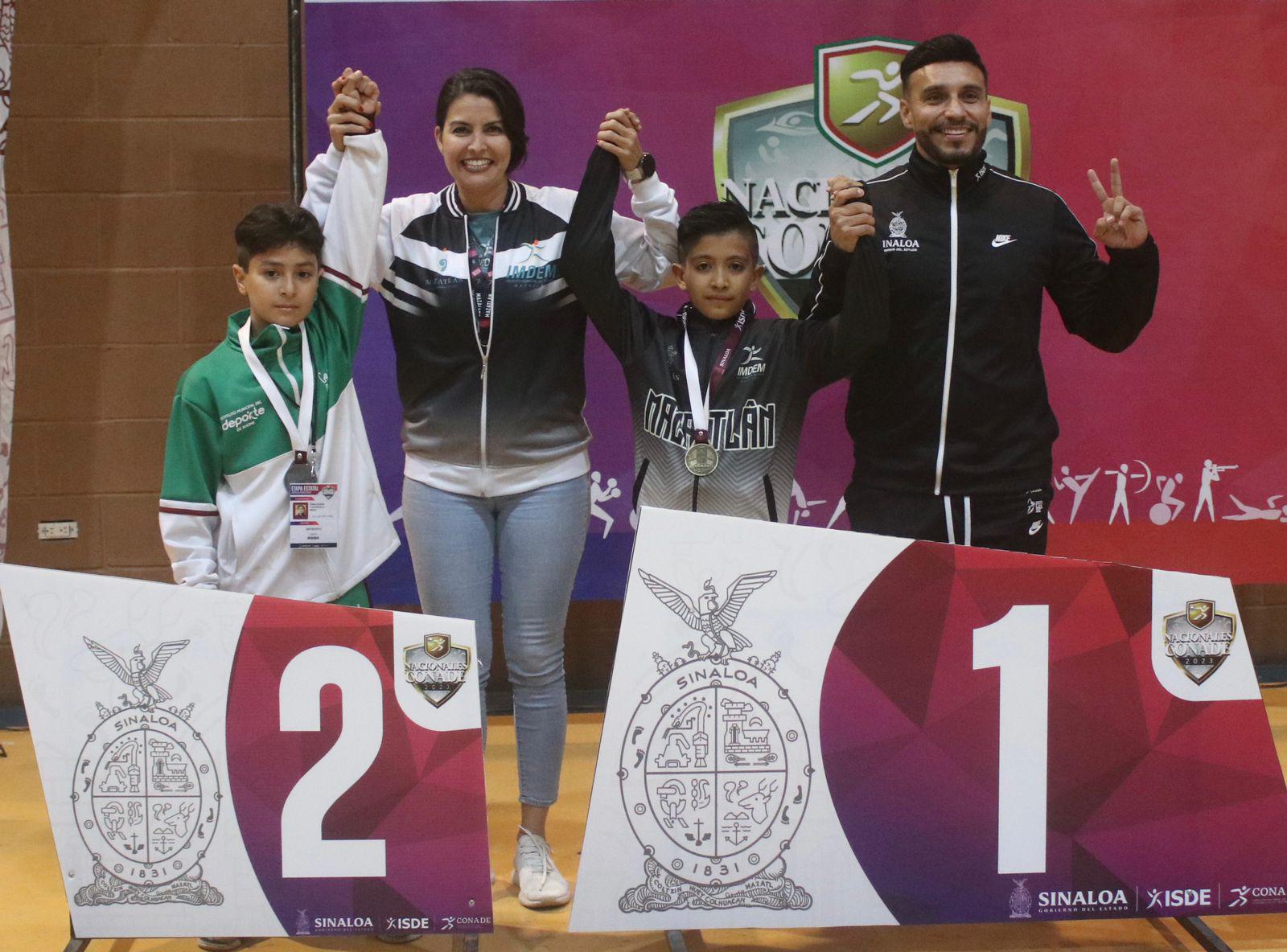 $!Brilla taekwondo mazatleco en estatal de los Juegos Conade