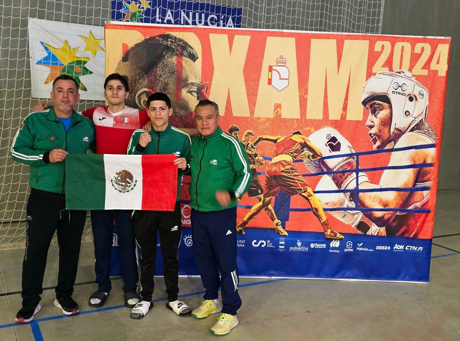 $!¡Puños de plata! Mazatleco Marco Verde es subcampeón en Boxam Internacional Élite