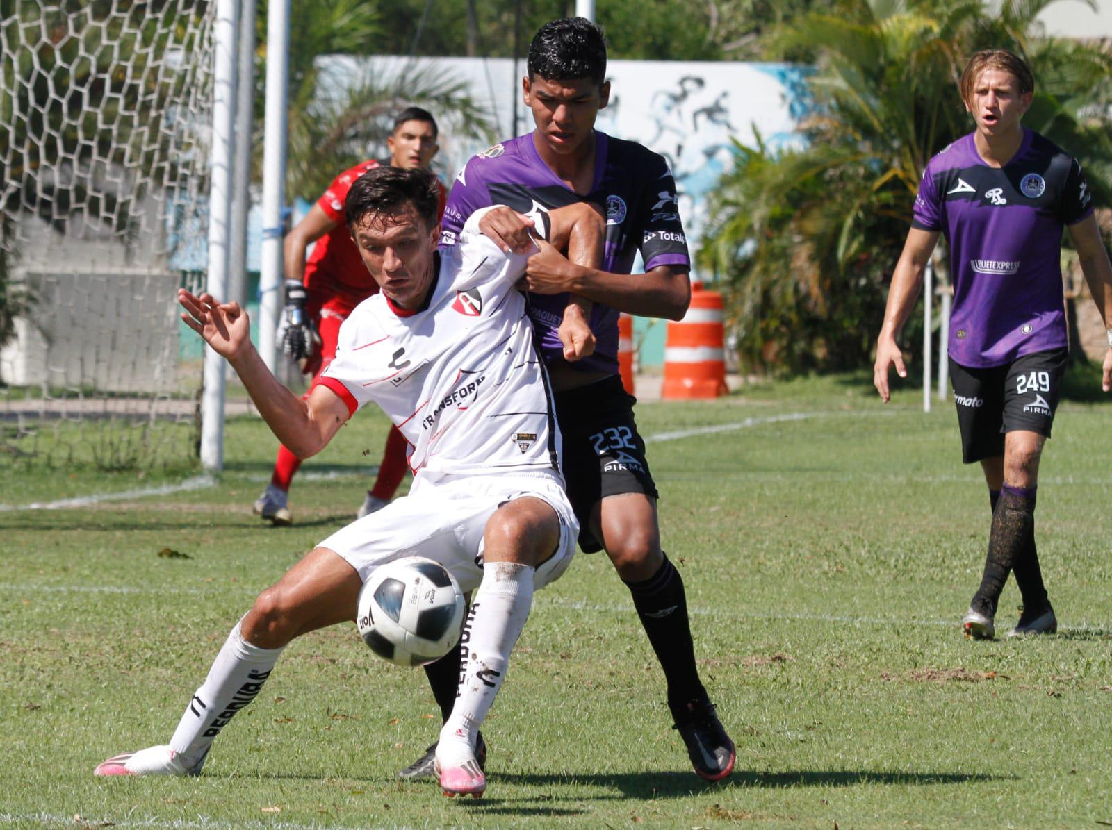 $!Mazatlán FC y Atlas se reparten puntos en la Sub 18