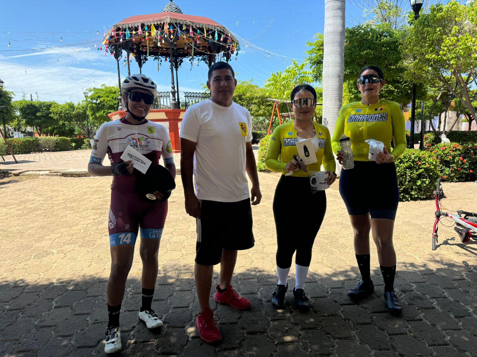 $!Realizan rodada ciclista al Nuevo Santa María para celebrar la fundación de El Rosario