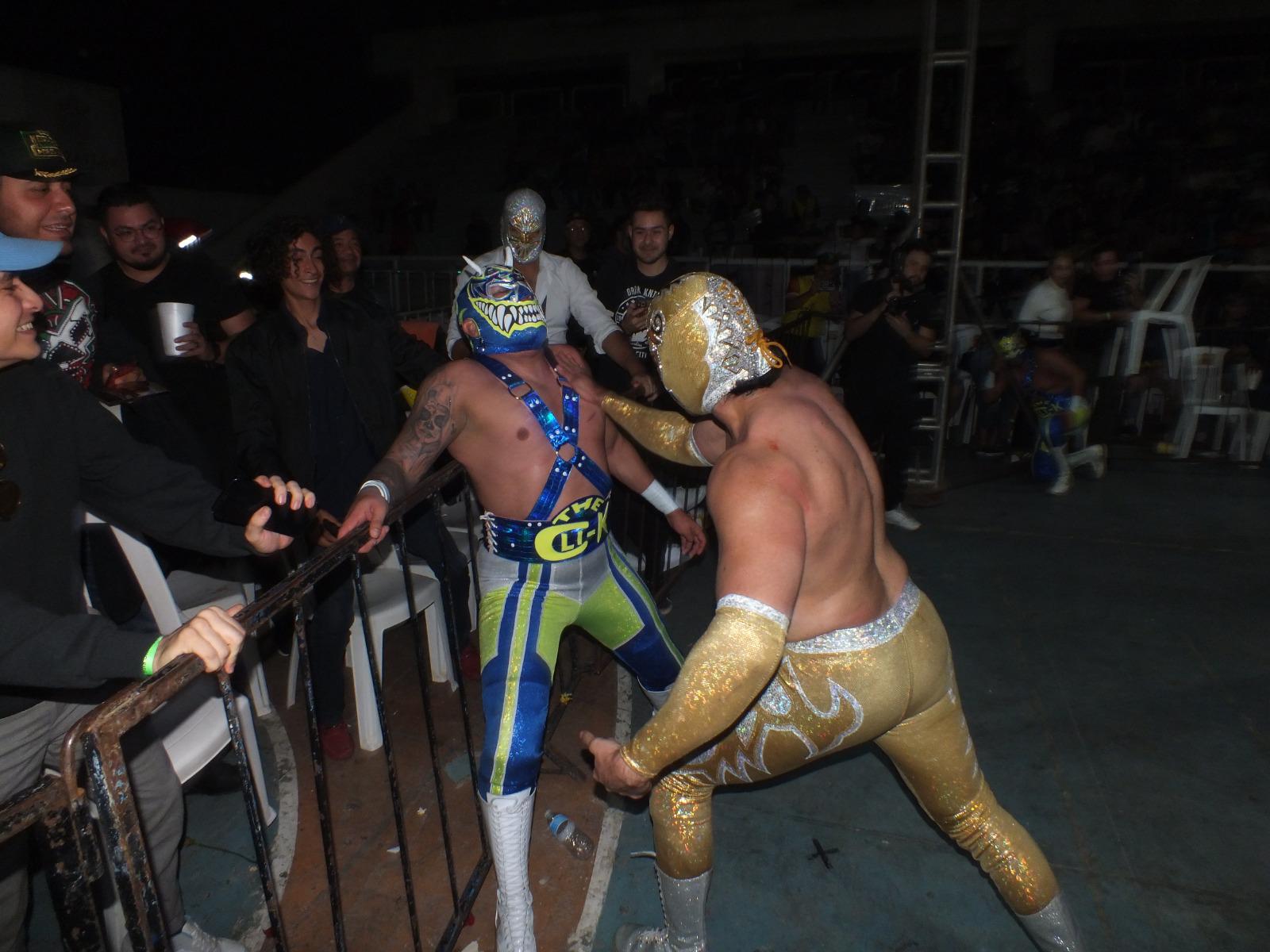 $!‘Wagnermaníacos’, ‘Negocio Traumado’ y la ‘Sangre Texana’ ponen la adrenalina en la cancha Germán Evers