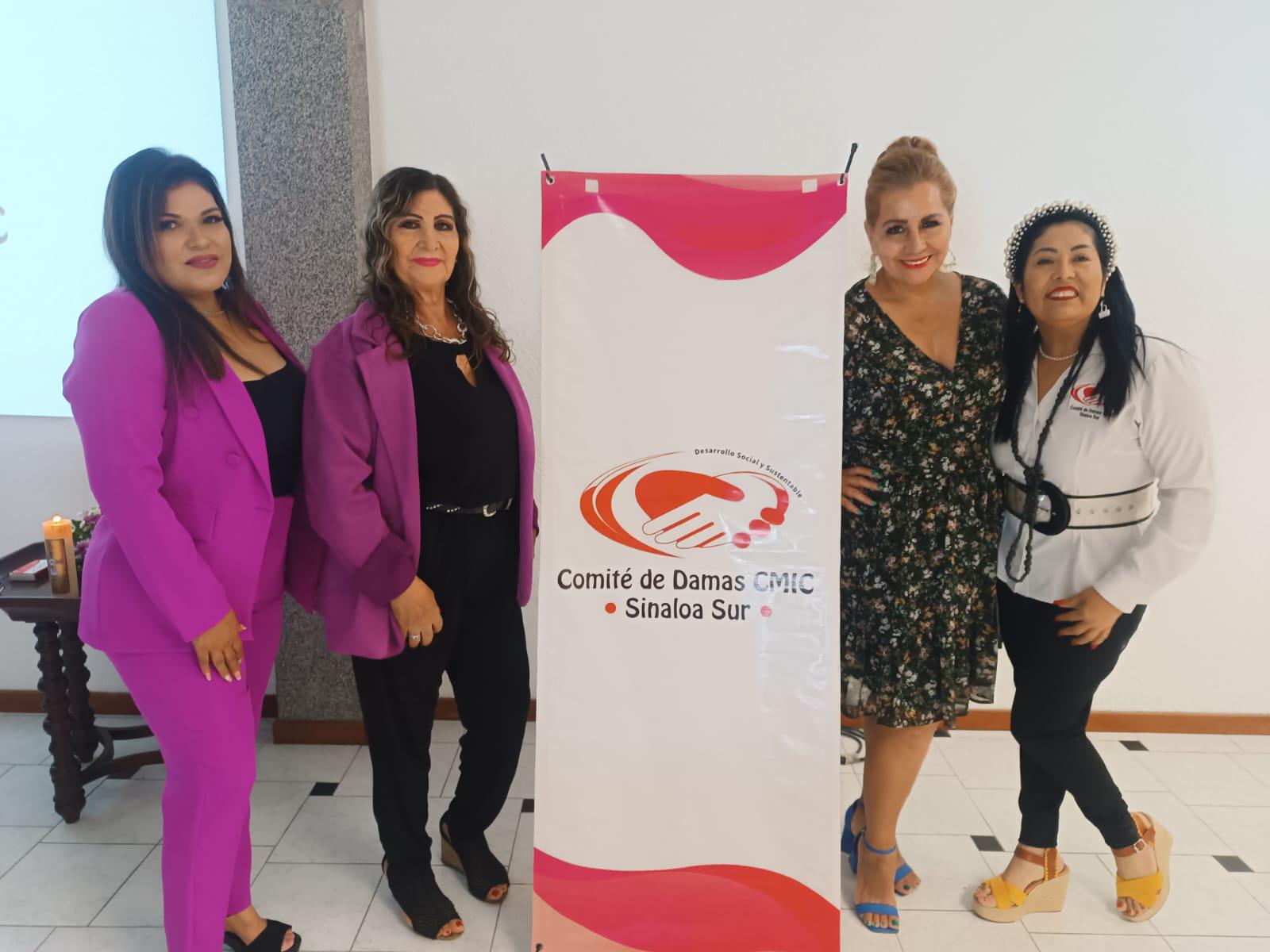 $!Comité de Damas CMIC Sinaloa Sur entrega apoyos a personas en estado de vulnerabilidad