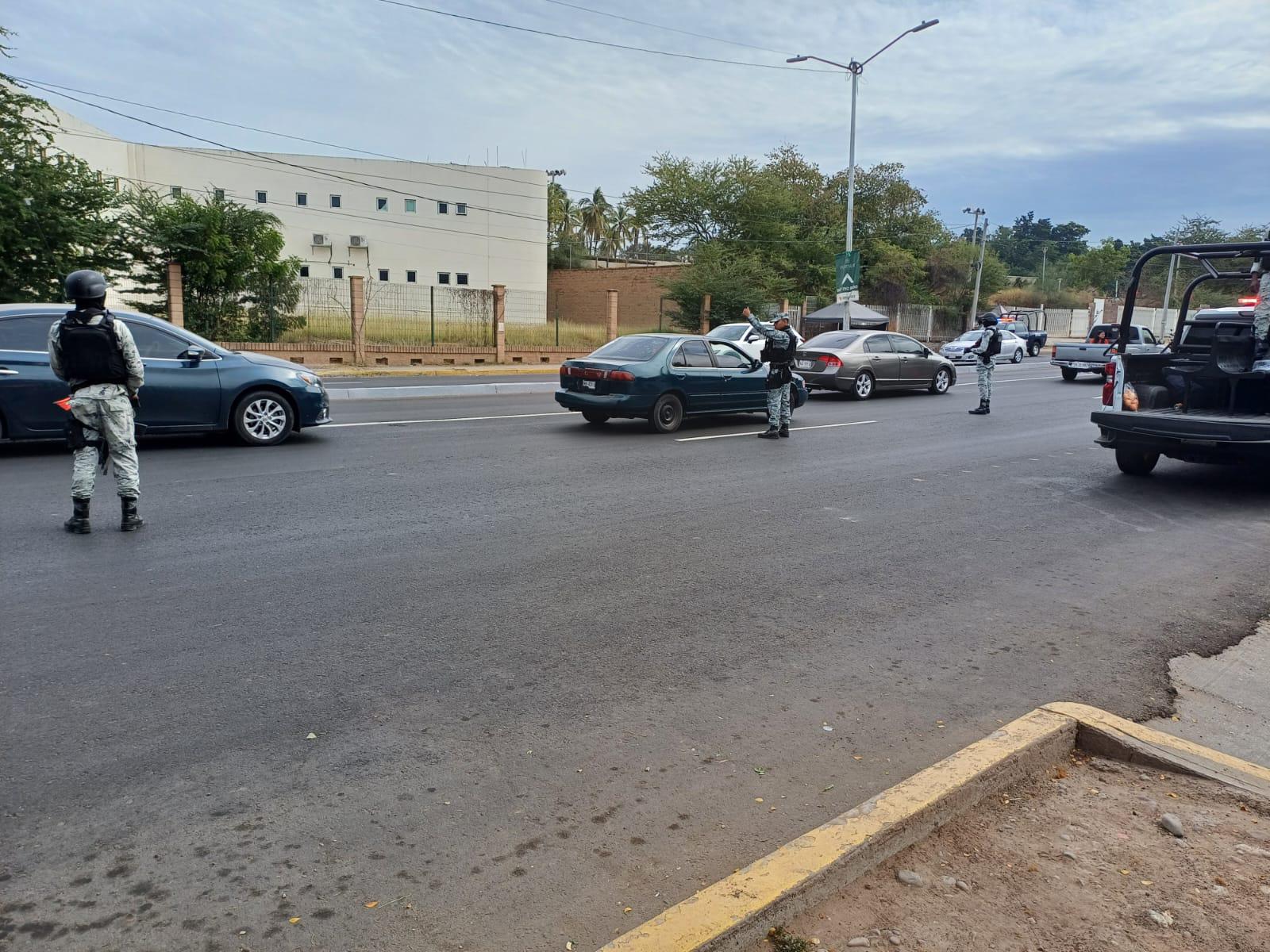 $!Instala Guardia Nacional hasta ocho filtros de seguridad en Culiacán