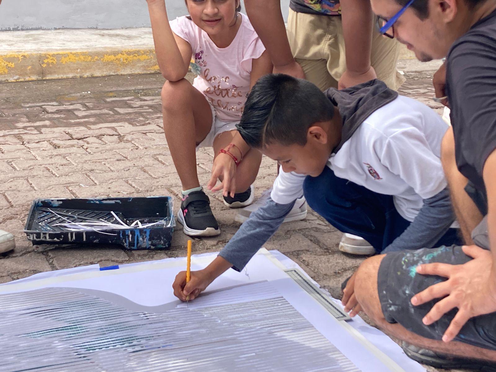 $!Arranca ‘Magia y Cultura’ en Rosario con la creación de un mural