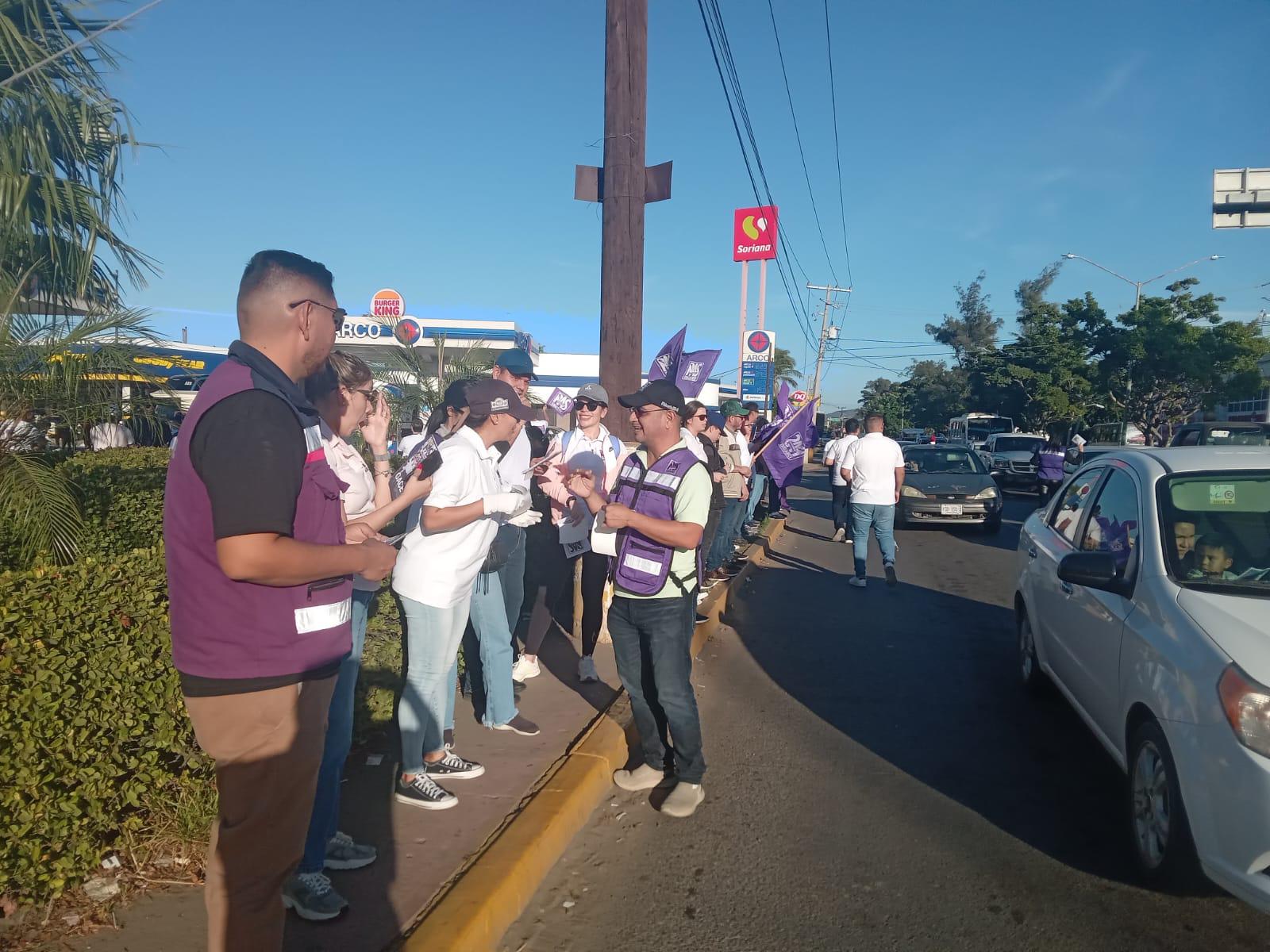 $!Coalición Fuerza y Corazón por México se promueve en Mazatlán aún sin definir sus cartas fuertes