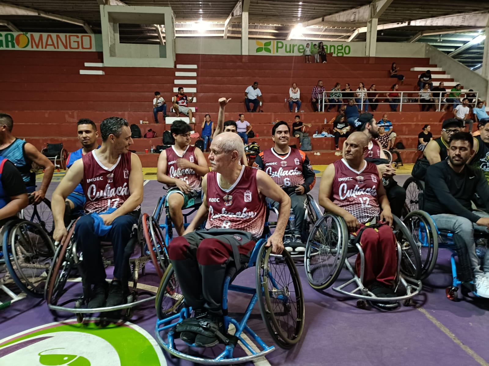 $!Arranca en Escuinapa la Liga de Basquetbol sobre Sillas de Ruedas, en homenaje a Yiyo Grave