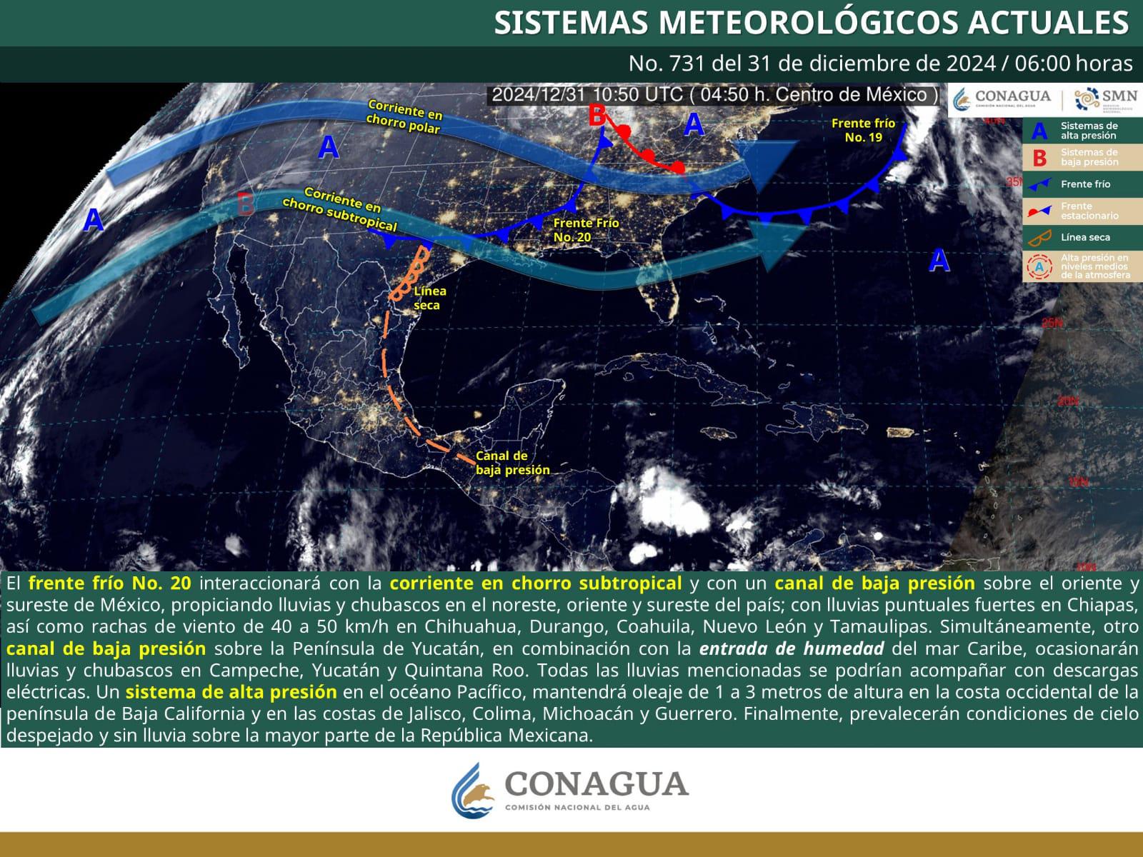 $!Prevén hasta 35 grados durante último día del año en Sinaloa