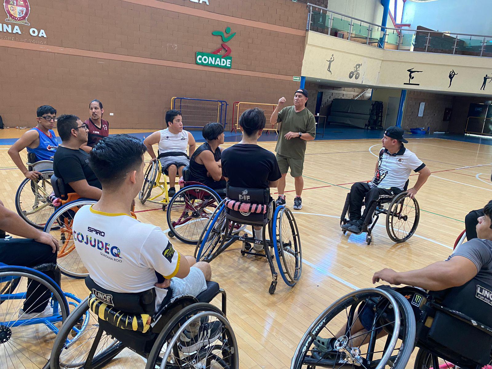 $!Buscan siete mazatlecos un lugar en la Selección Sinaloa de Basquetbol en Silla de Ruedas