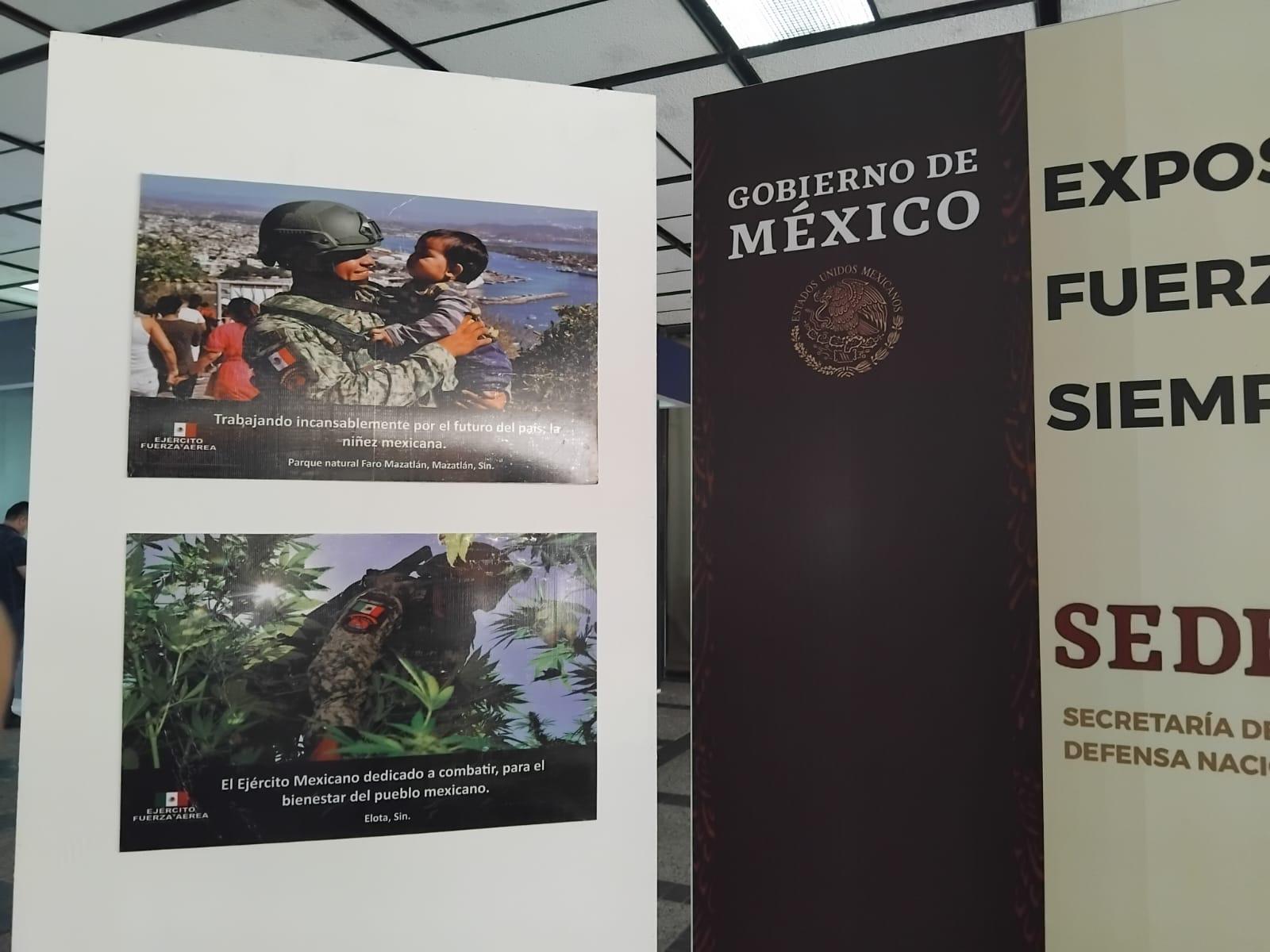 $!Presenta Ejército Mexicano exposición fotográfica ‘La Gran Fuerza de México, es por ti y por mí’