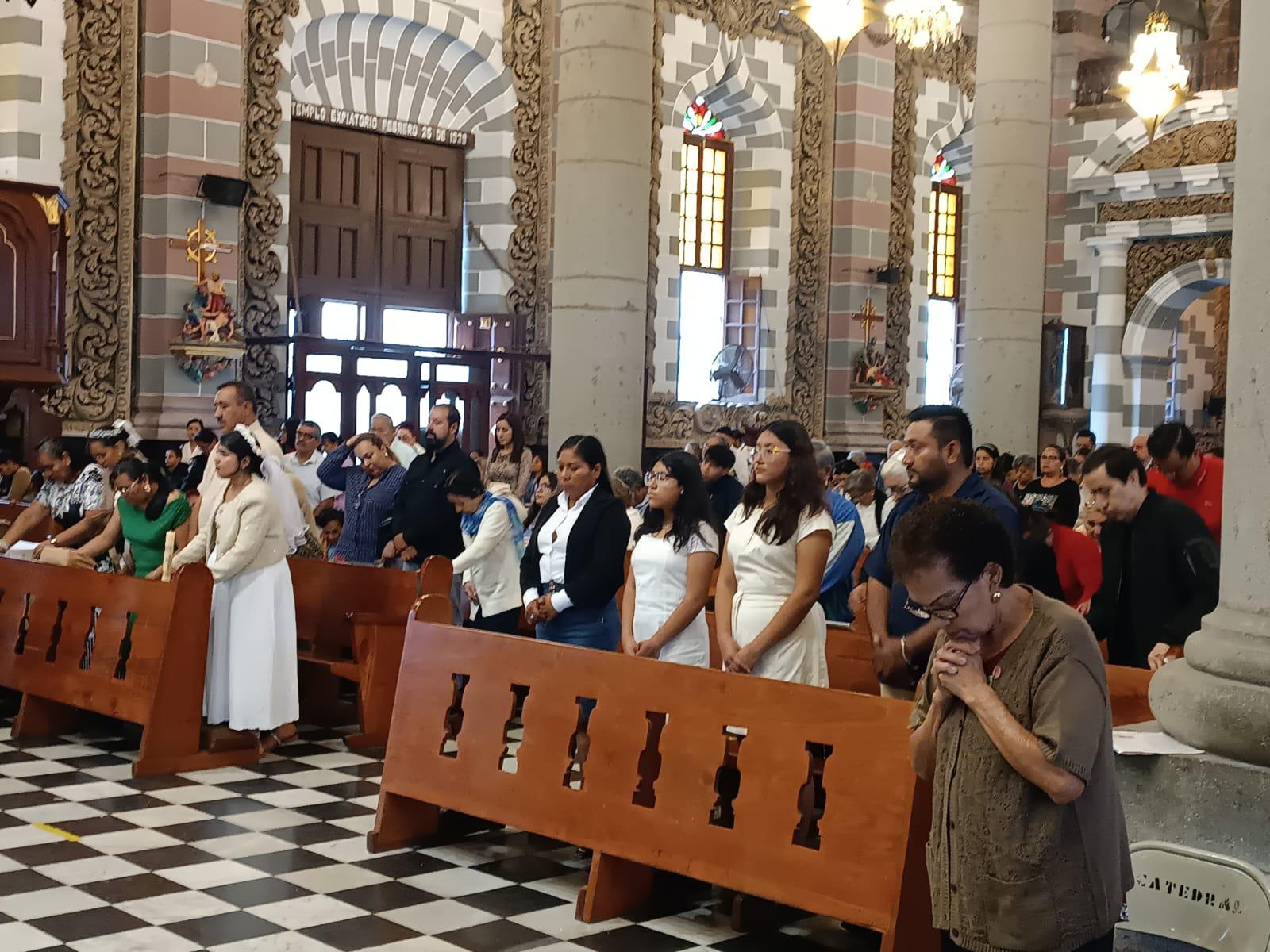 $!Celebran a la Virgen de la Inmaculada Concepción con mañanitas y Santa Misa dominical