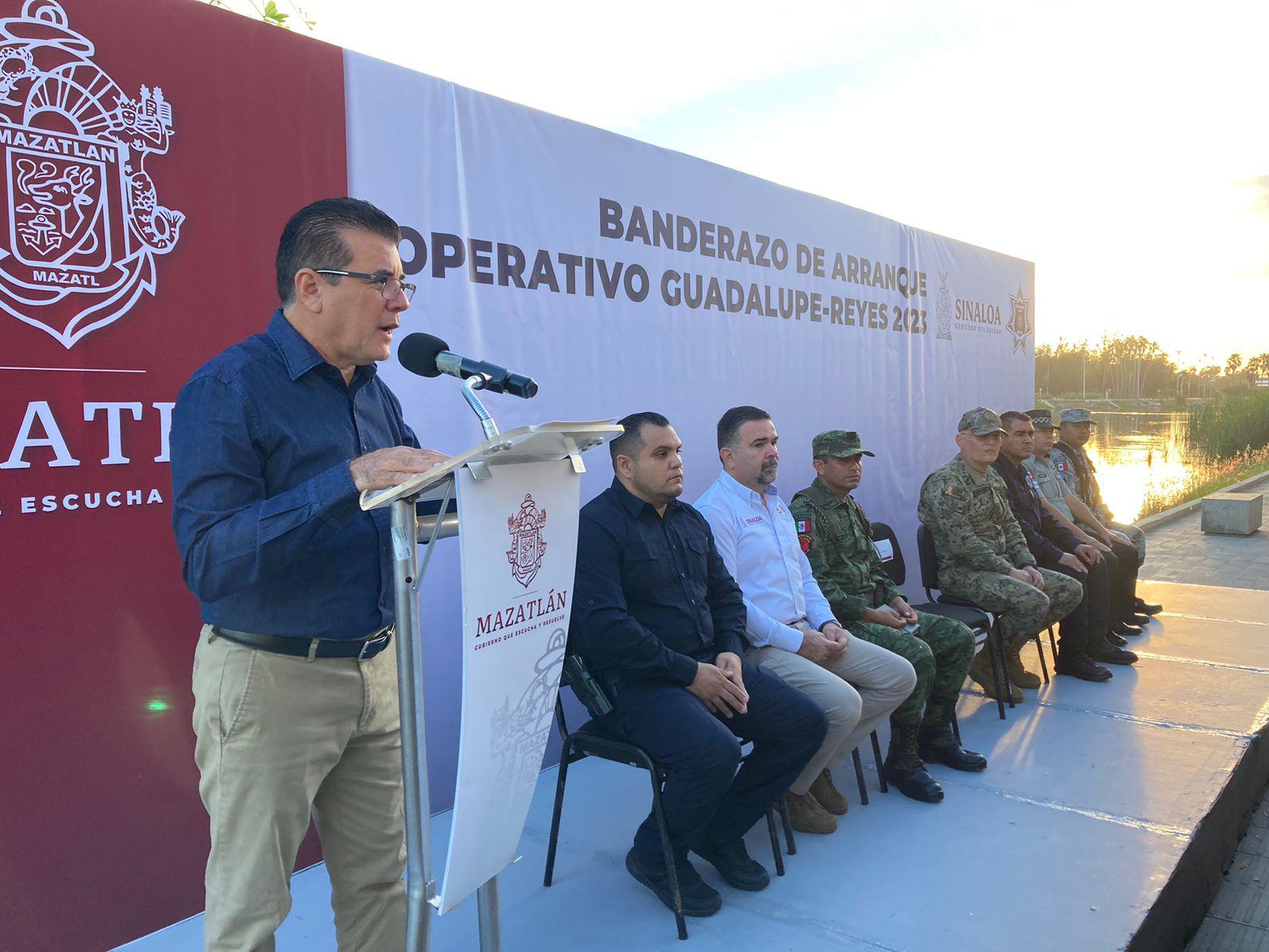 $!Arranca en Mazatlán operativo de seguridad Guadalupe-Reyes 2023