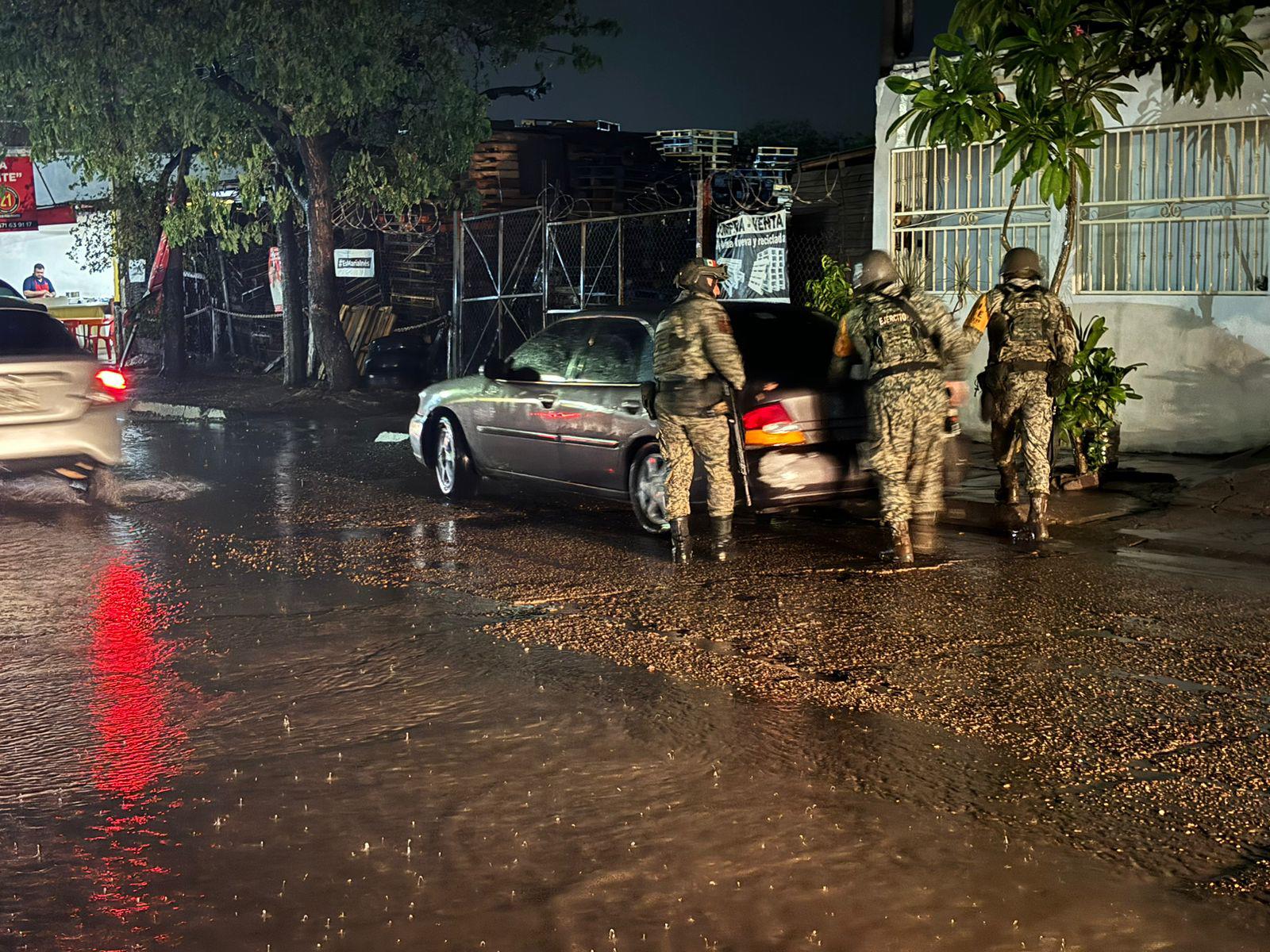 $!Ejército Mexicano aplica Plan DN-III-E en Culiacán a fin de detectar posibles áreas de inundación