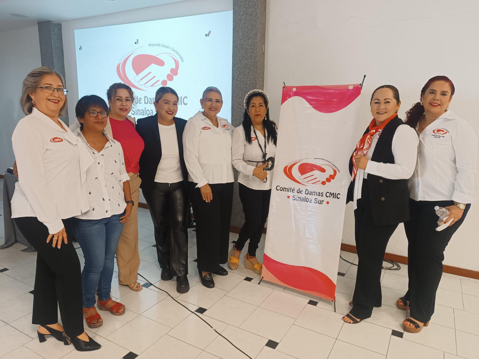 $!Comité de Damas CMIC Sinaloa Sur entrega apoyos a personas en estado de vulnerabilidad