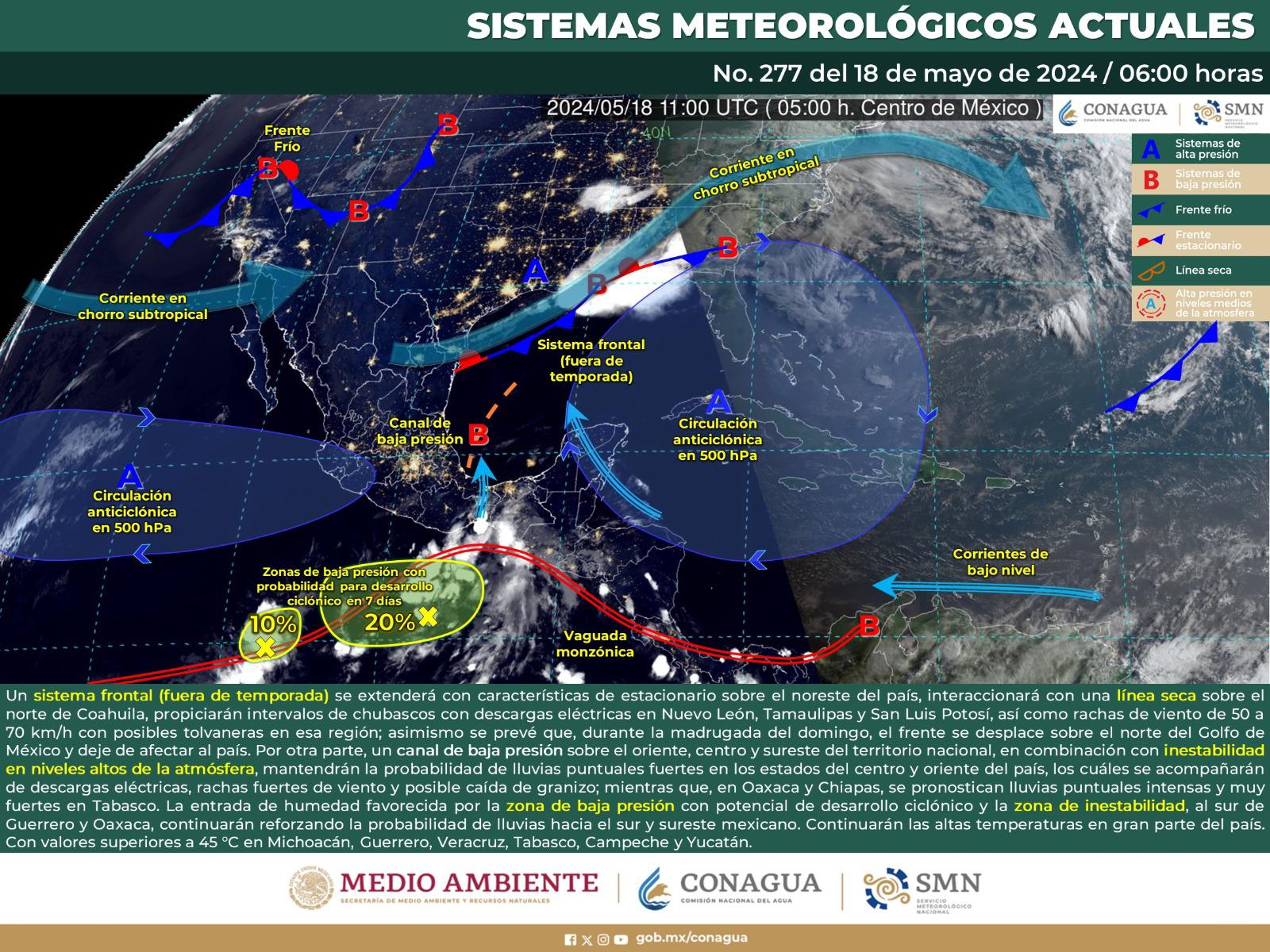 $!Continuará Sinaloa con altas temperaturas y sin lluvias para este sábado