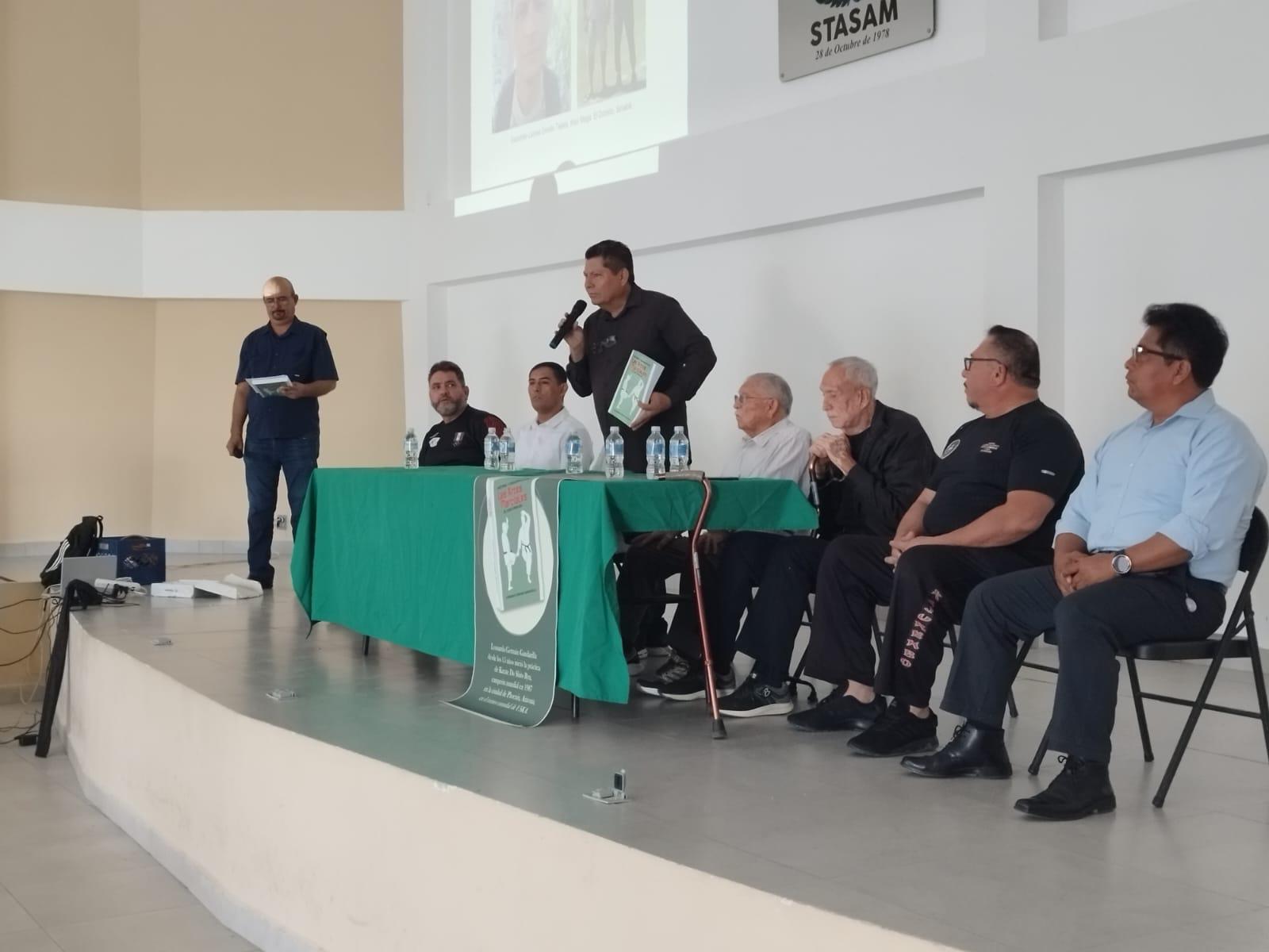 $!Presentan libro Artes Marciales El Caso Sinaloa