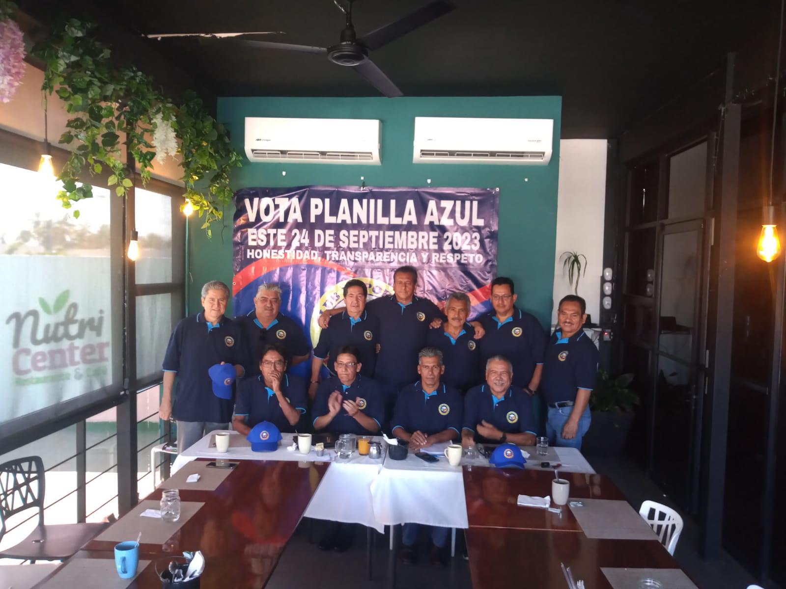 $!Presentan Planilla Azul rumbo a elección de dirigencia del Muralla