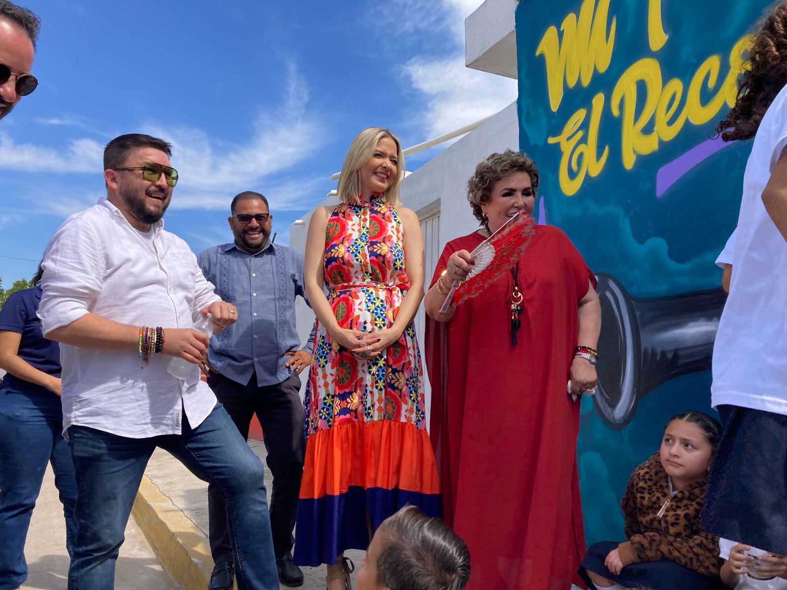 $!Inauguran avenida en honor a Don Cruz Lizárraga en su tierra, El Recodo