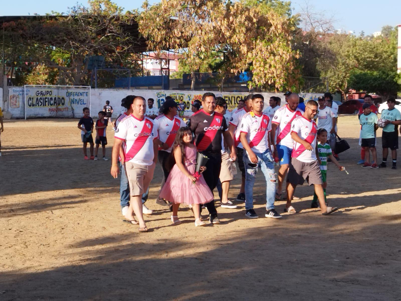 $!Inauguran Torneo de Futbol STASAM, en El Conchi