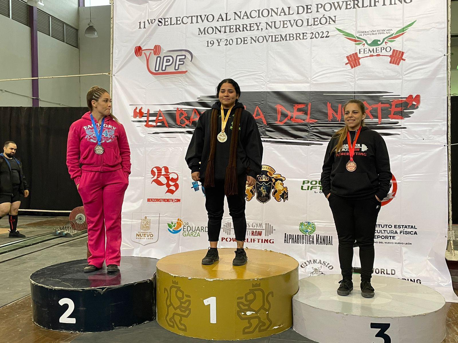 $!Sinaloenses destacan en Selectivo Interestatal Powerlifting, en Monterrey