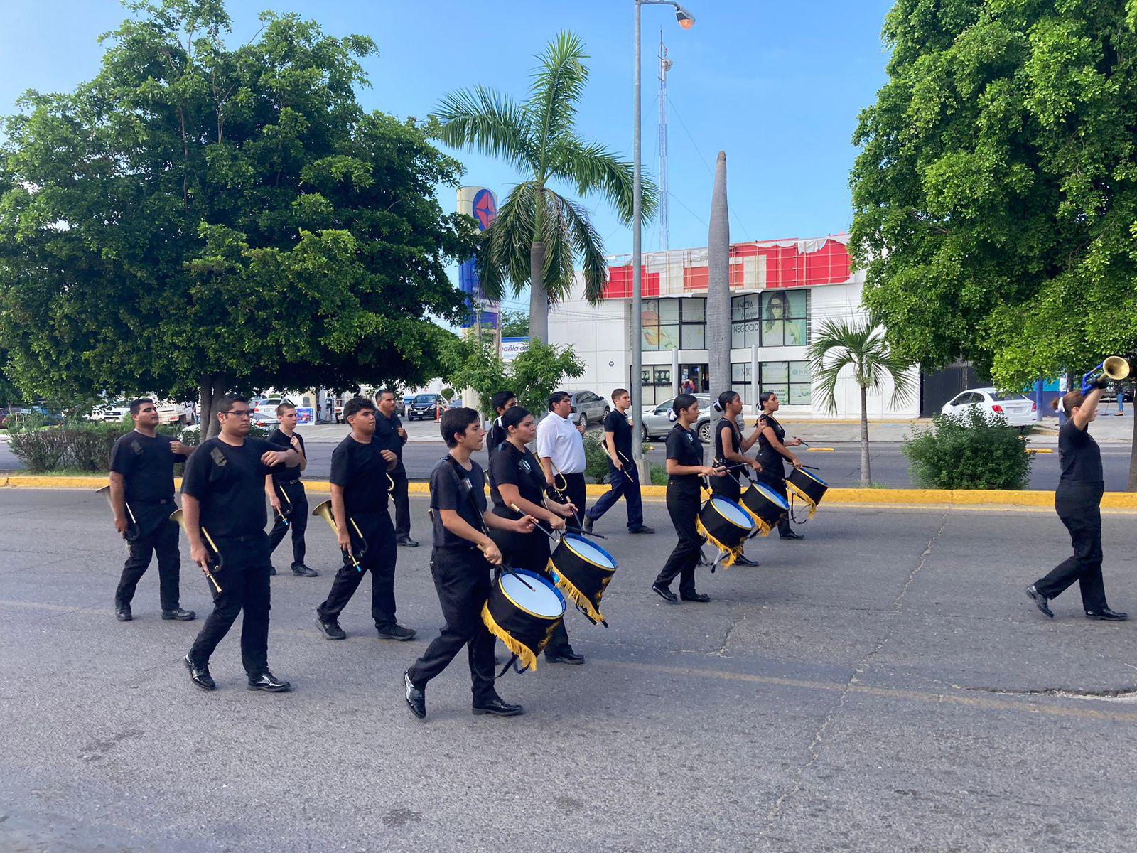 $!Estudiantes de la UAS marchan en Mazatlán para recordar el 2 de octubre