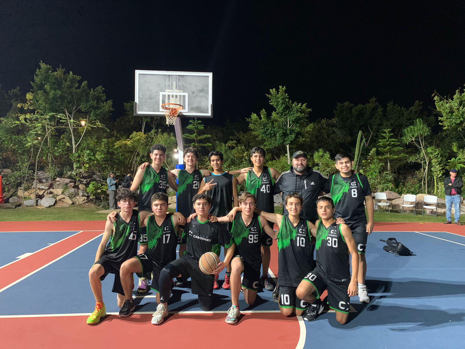 $!Club Cardones y promotores de baloncesto apoyan a la niñez