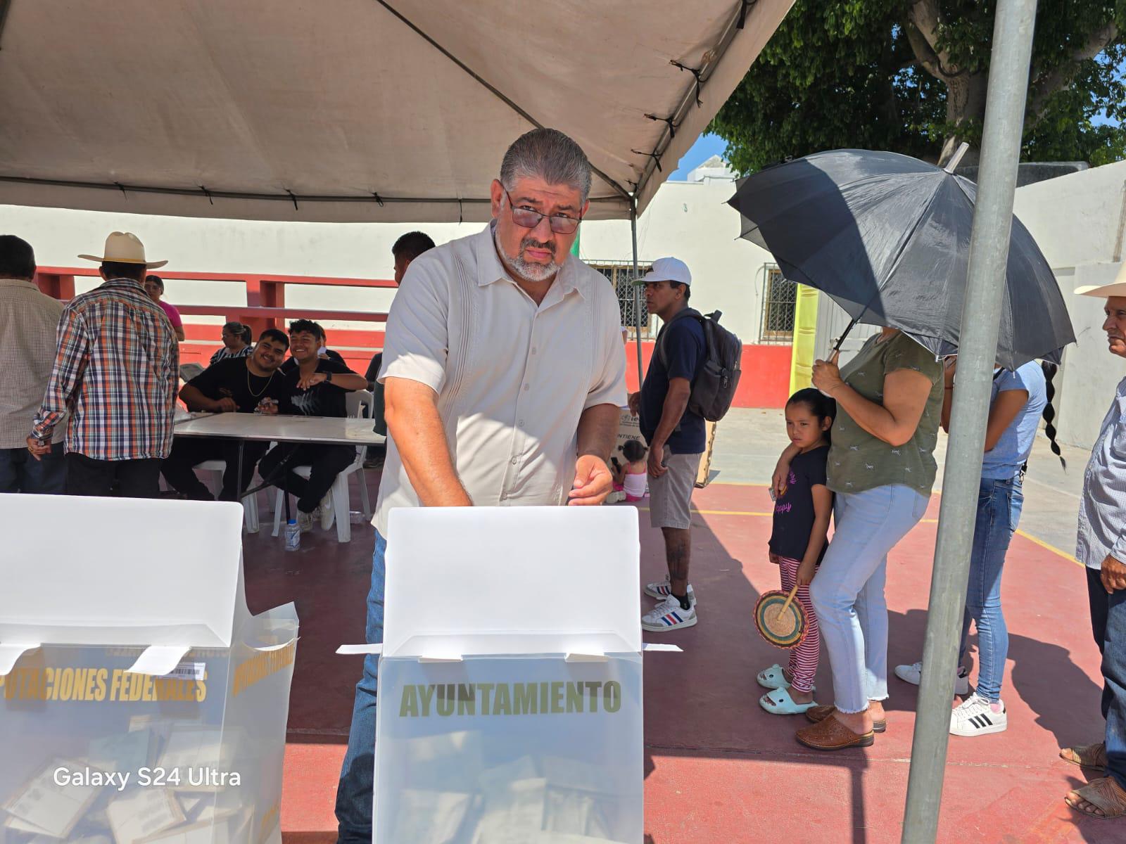 $!Javier Estrada, candidato del PT, espera sean unas elecciones concurridas y resultar electo