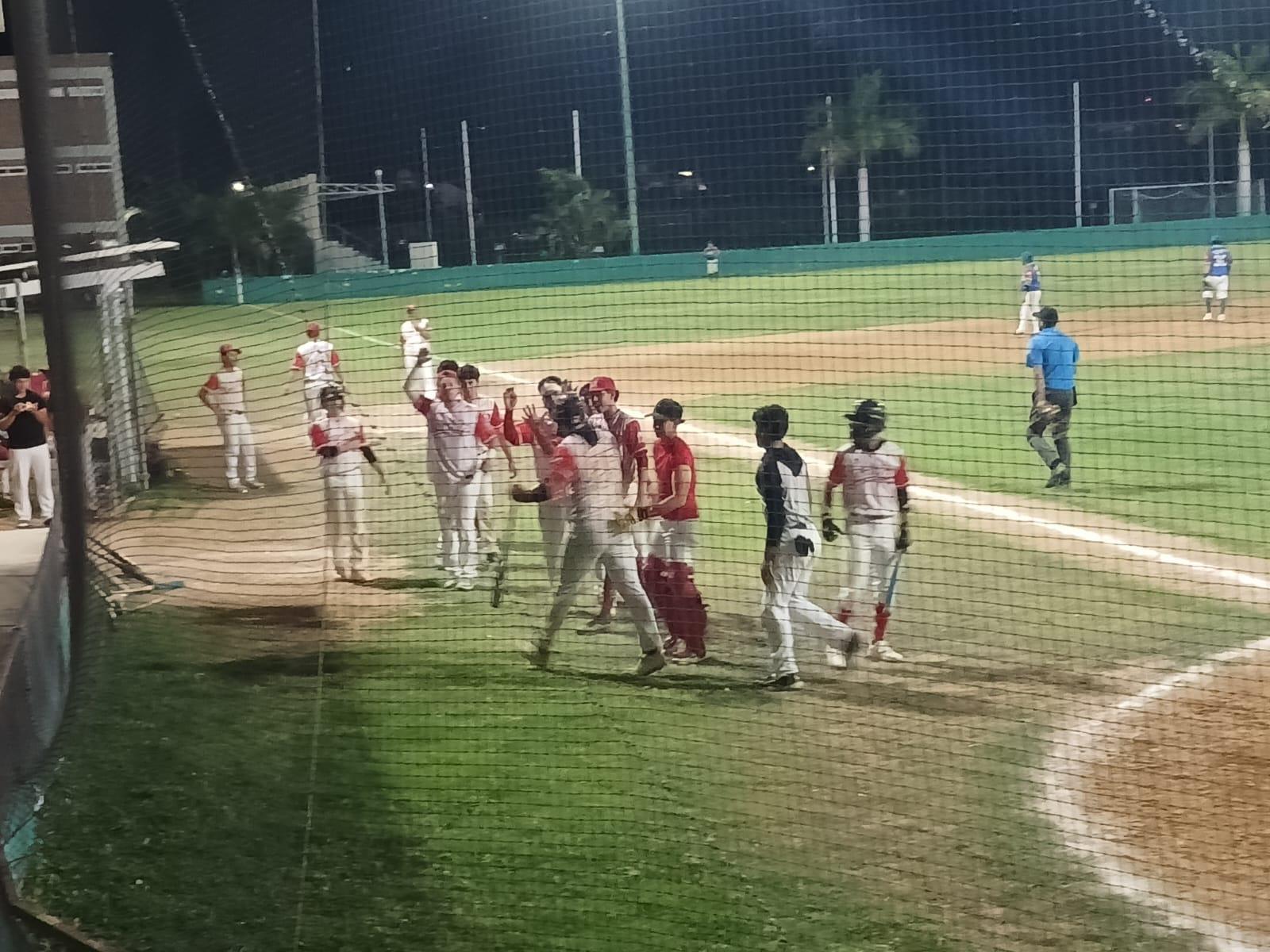 $!Jonrón de Iker Vázquez lleva a Diablos Rojos a la victoria ante Panteras Bats