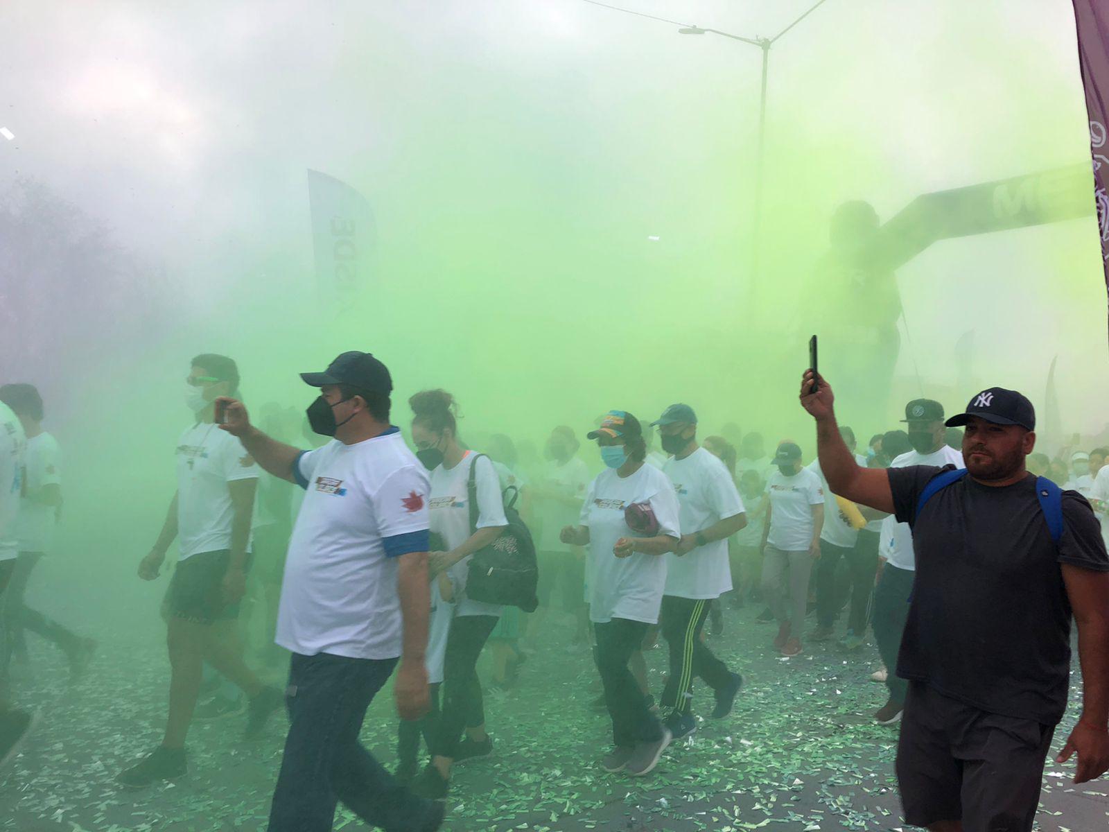 $!En Culiacán realizan carrera de colores en pro del autismo