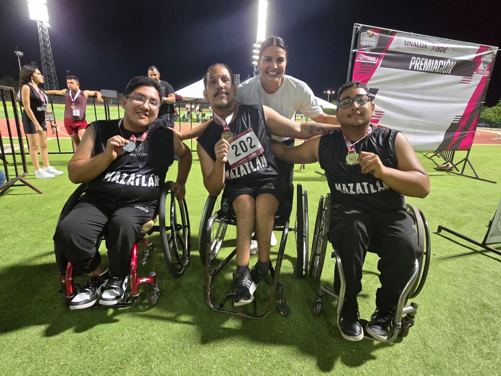 $!‘Contentos porque Mazatlán será parte importante de la Selección Sinaloa en el Paranacional’: Fabiola Verde