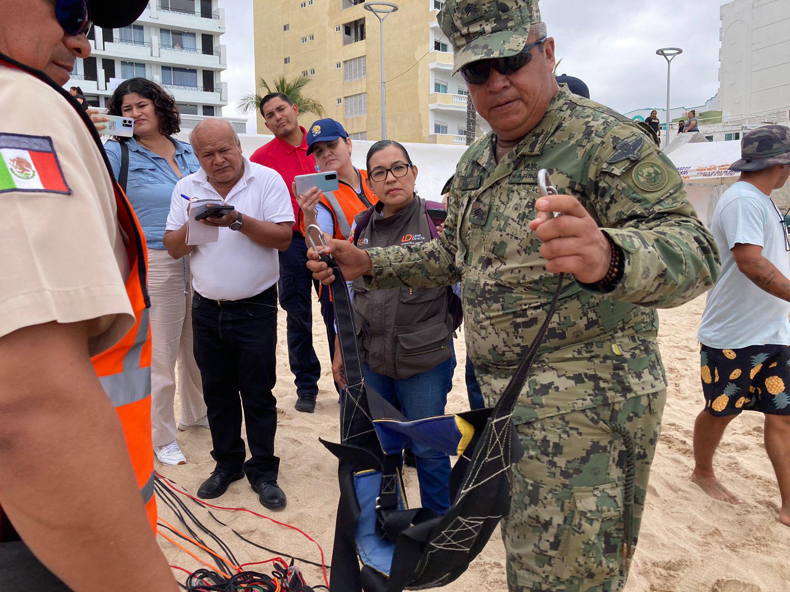 $!Implementa Capitanía de Puerto de Mazatlán operativo de revisión de paracaídas