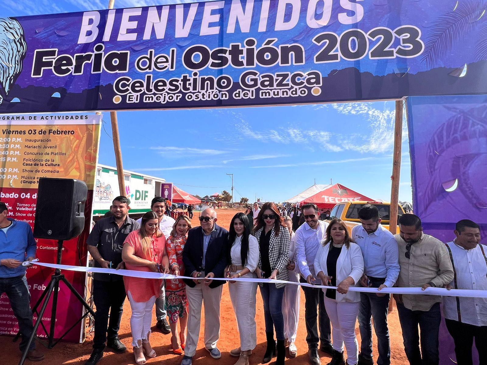 $!Inauguran la Feria del Ostión en playas de Celestino Gazca, en Elota