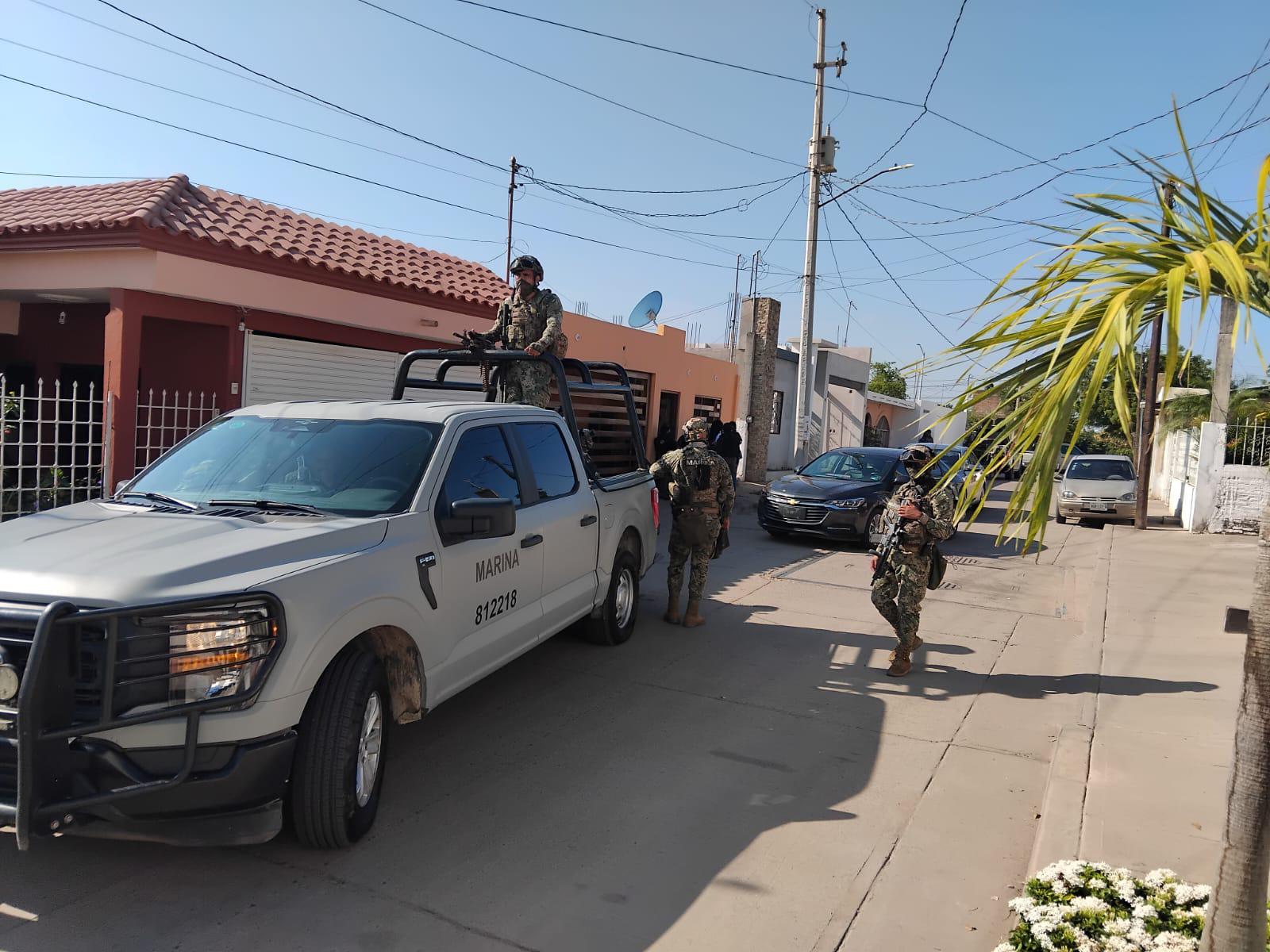 $!Ejército y Marina montan operativos en diferentes sectores de Culiacán