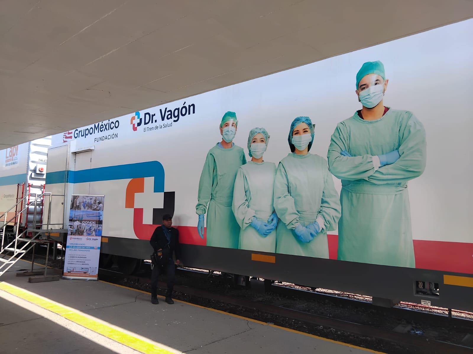 $!Arranca en Mazatlán jornada de atención de ‘El tren de la Salud’ en Mazatlán