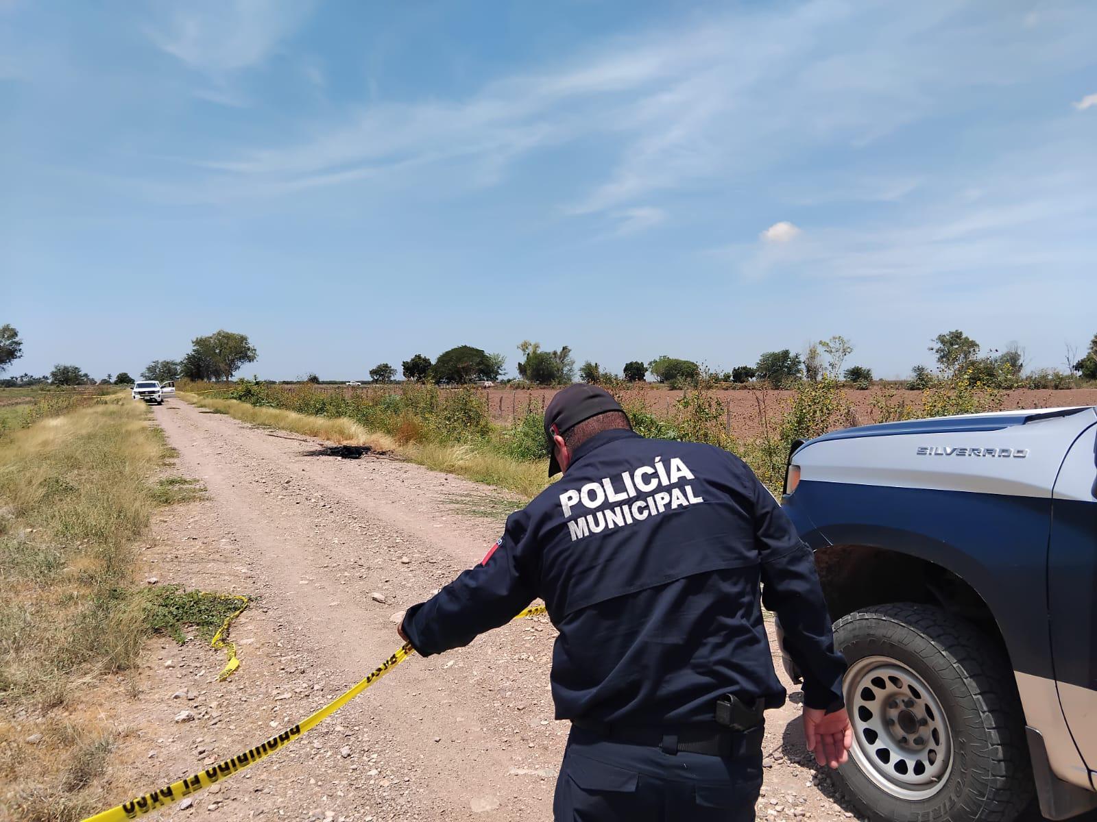 $!Hallan restos carbonizados de una persona en Higueras de Abuya, en Culiacán