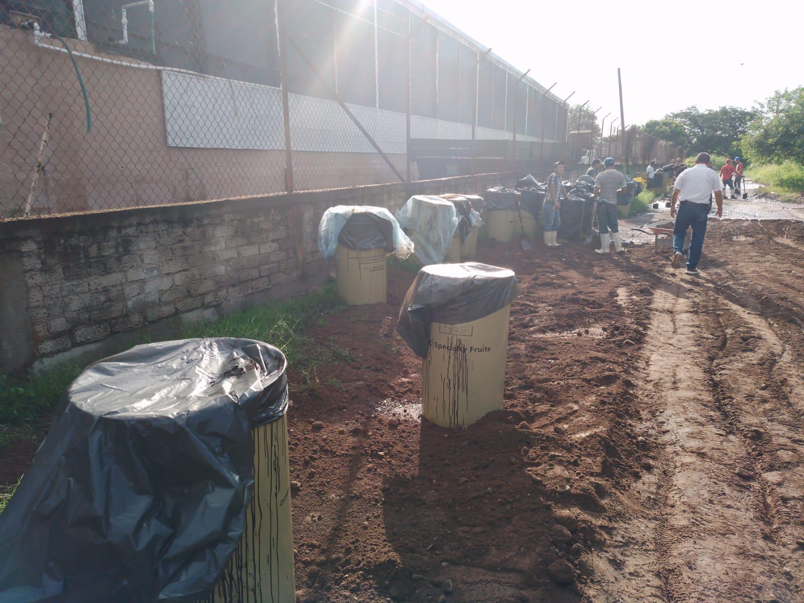 $!Derrama planta procesadora de mango en Escuinapa combustóleo y contamina Arroyo Juana Gómez