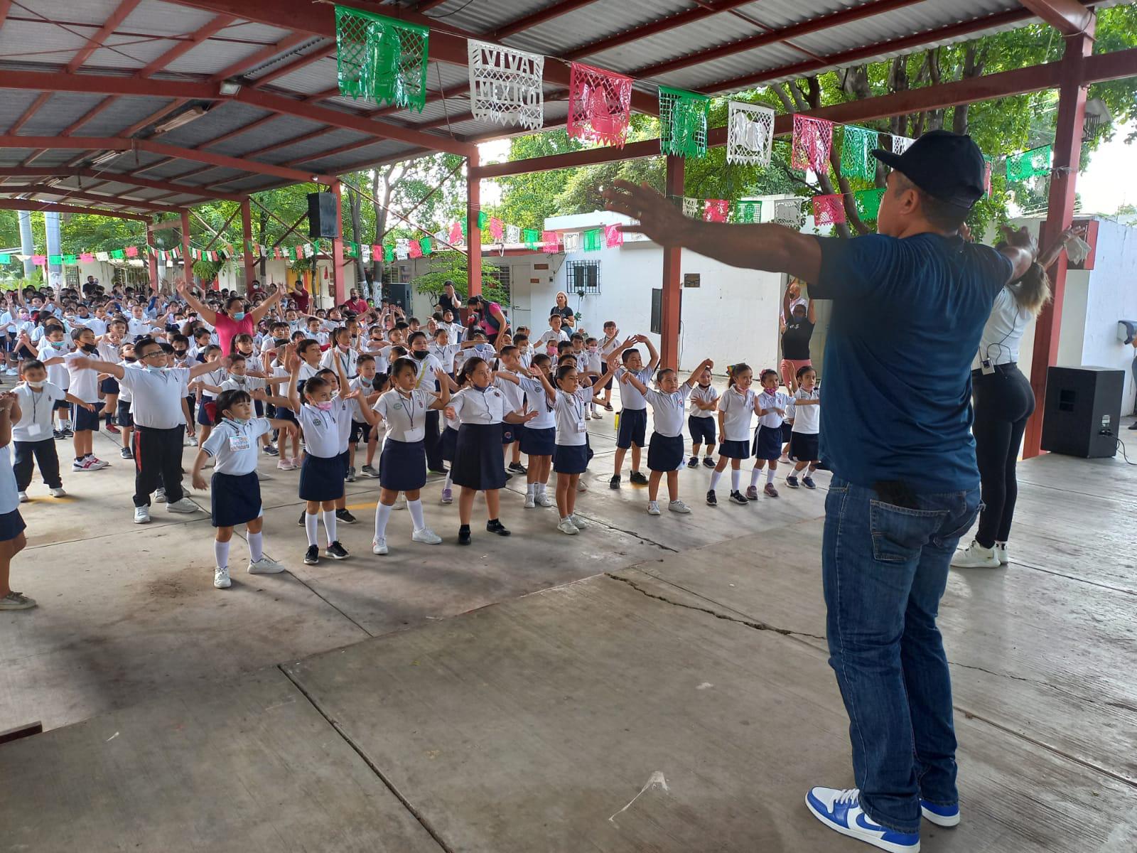 $!Imdec lleva su Activación Física a la Escuela Marcos Mora